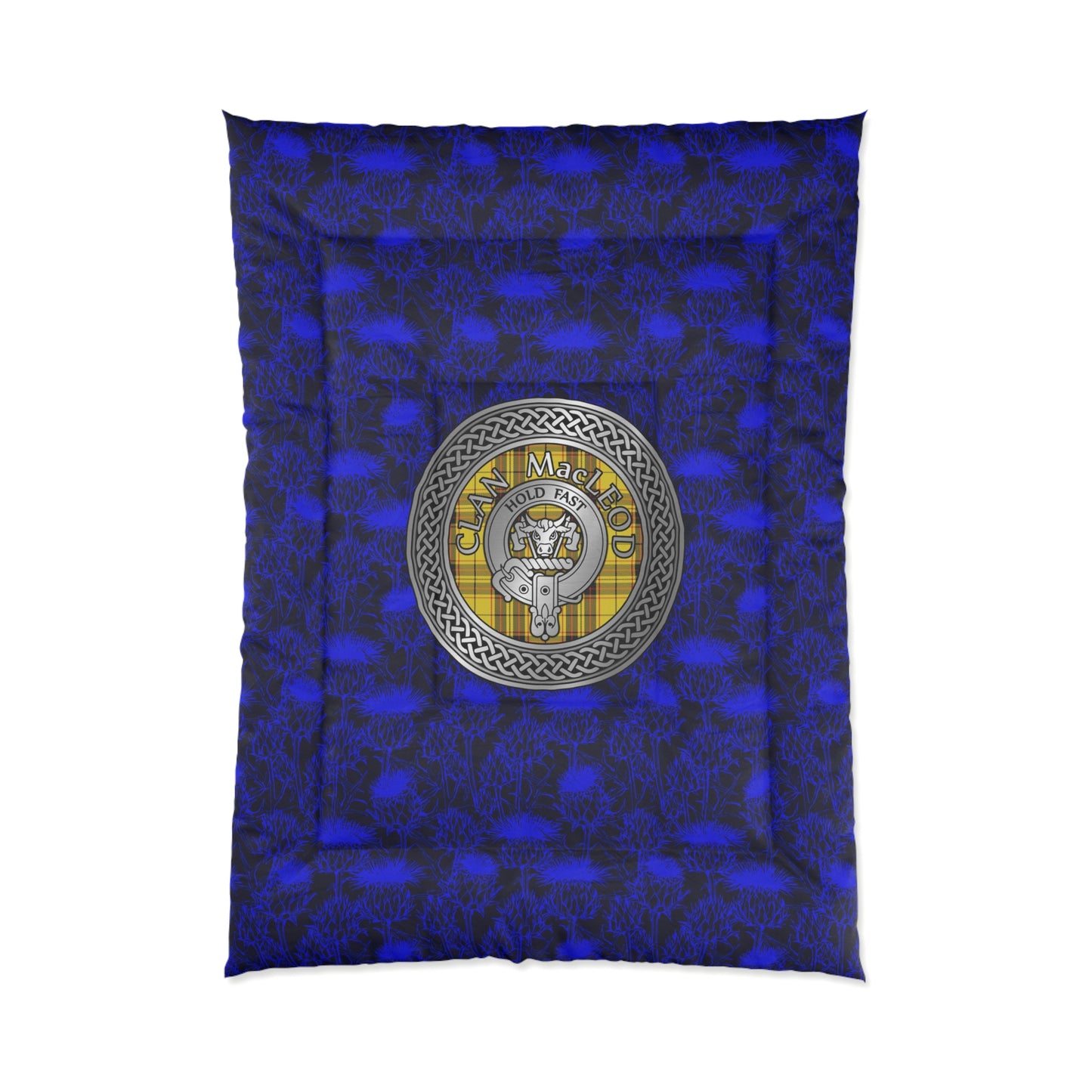 Clan MacLeod Crest & Tartan Comforter