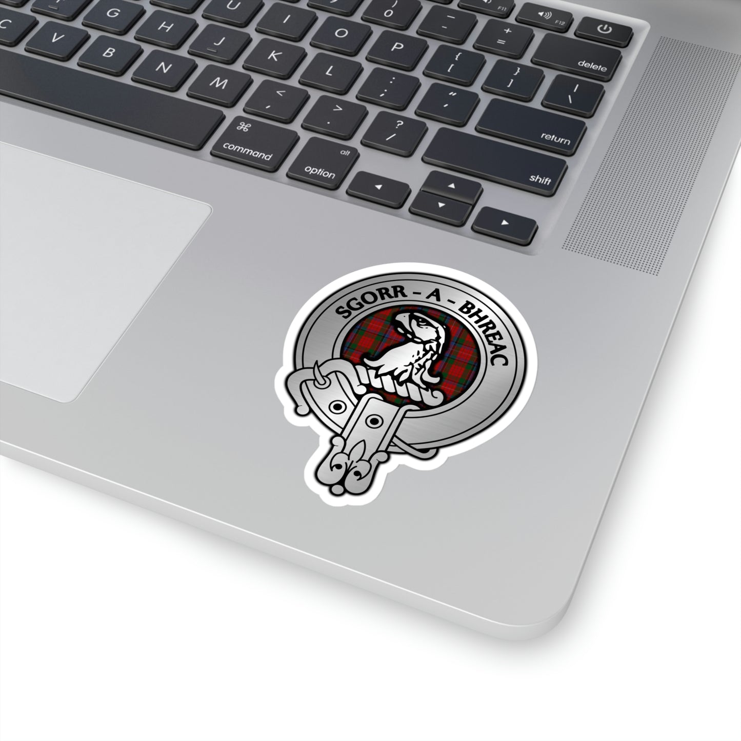 Clan MacNicol Crest & Tartan Kiss-Cut Stickers