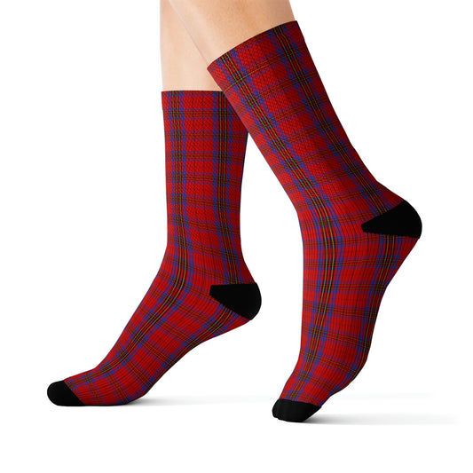 Clan Leslie Tartan Socks