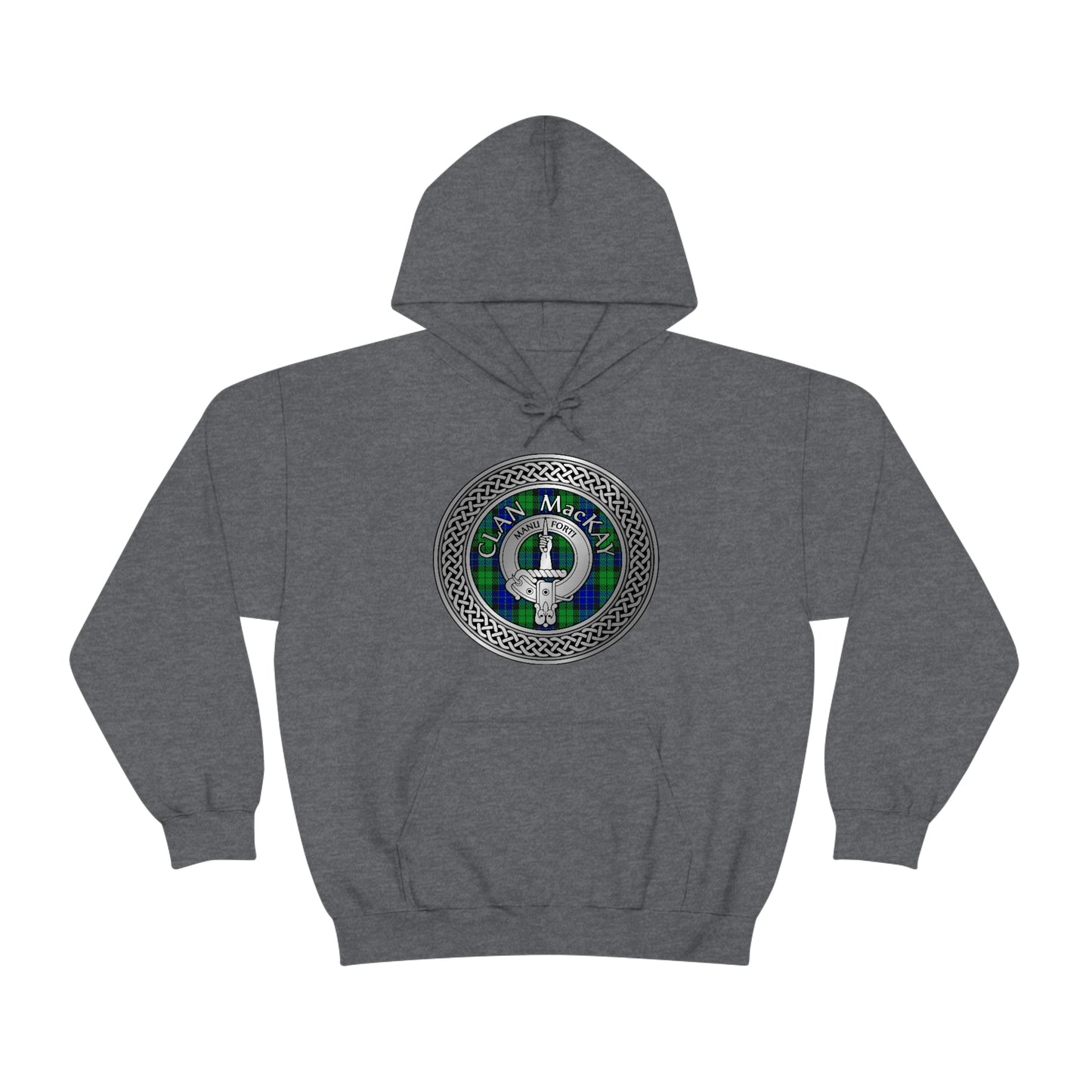 Clan MacKay Crest & Tartan Unisex Heavy Blend™ Hooded Sweatshirt