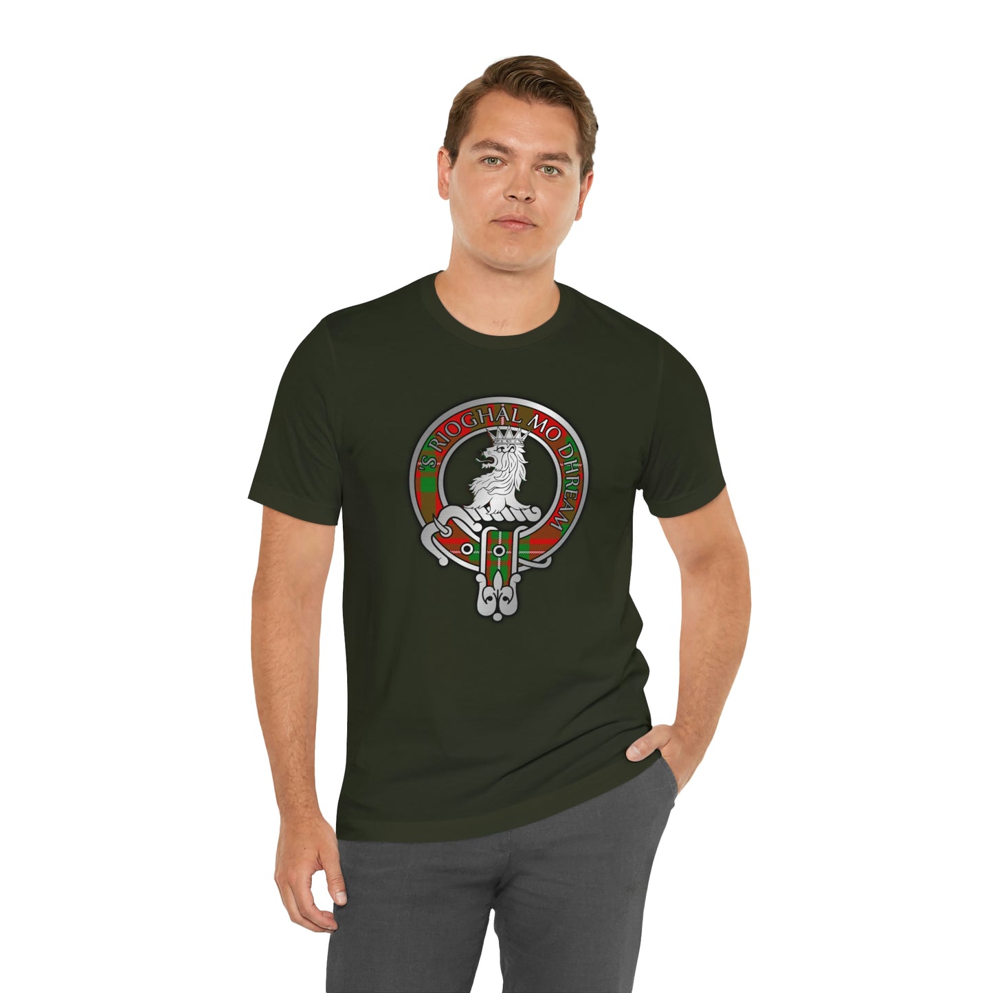 Clan MacGregor Crest & Tartan | Unisex T-Shirt