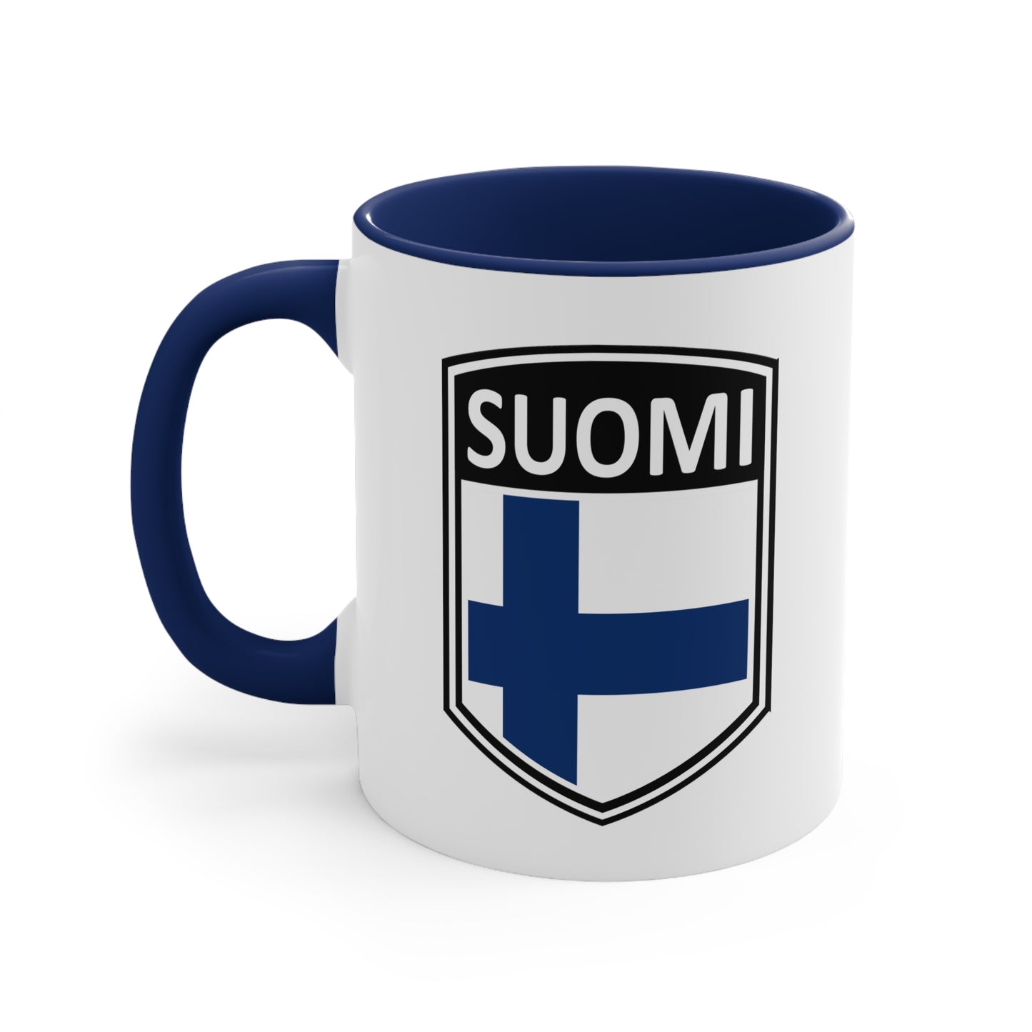 Scandi Nations - Suomi | Accent Coffee Mug, 11oz