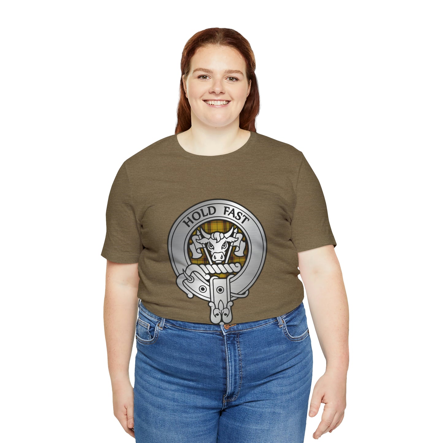 Clan MacLeod Crest & Tartan | Unisex T-Shirt