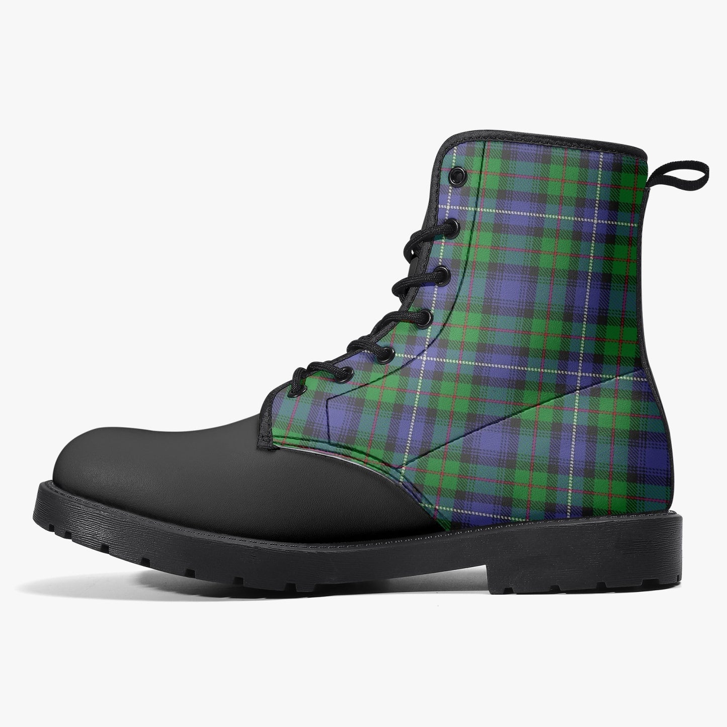 Clan Donnachaidh (Robertson) Crest & Hunting Tartan Boots