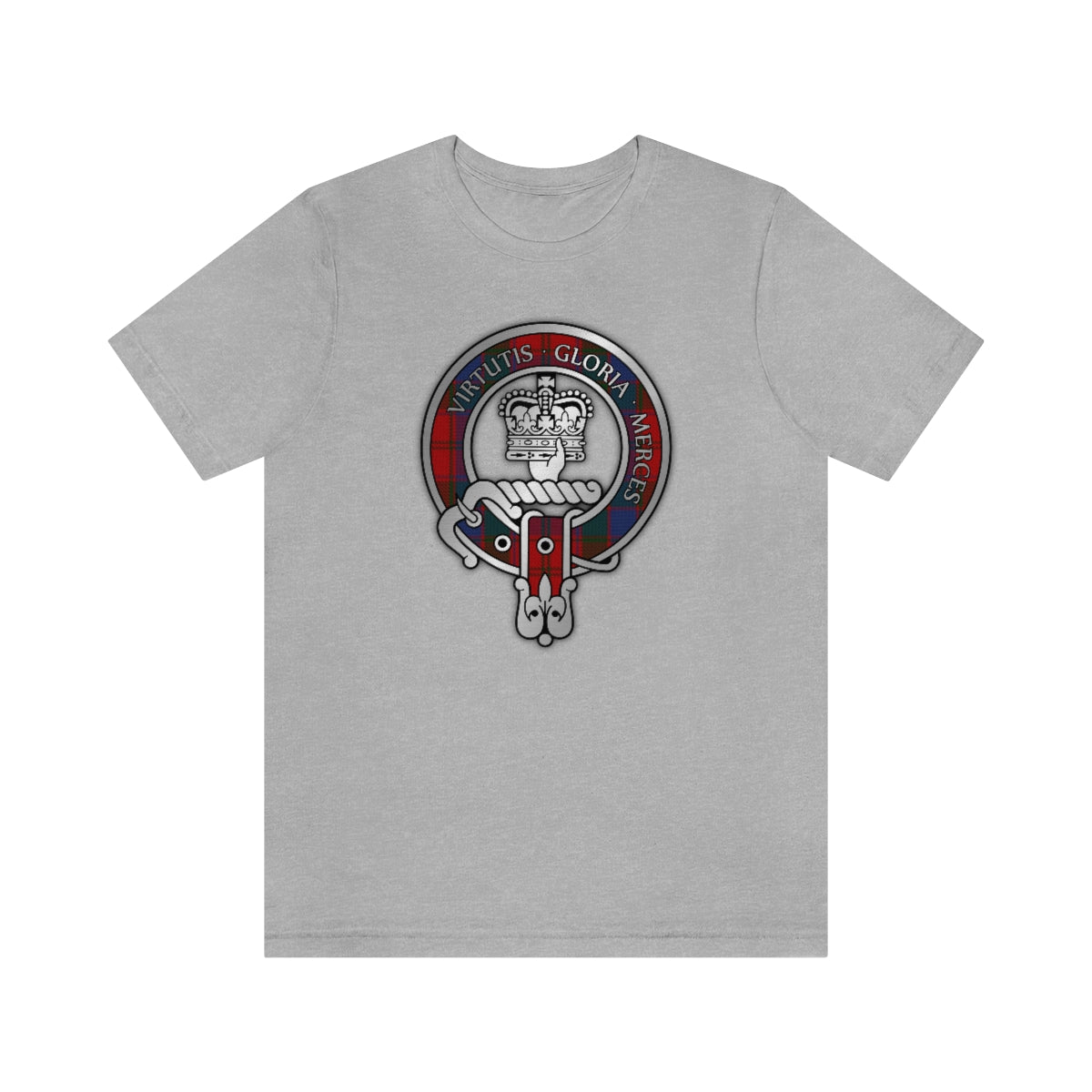 Clan Donnachaidh (Robertson) Tartan Crest T-Shirt