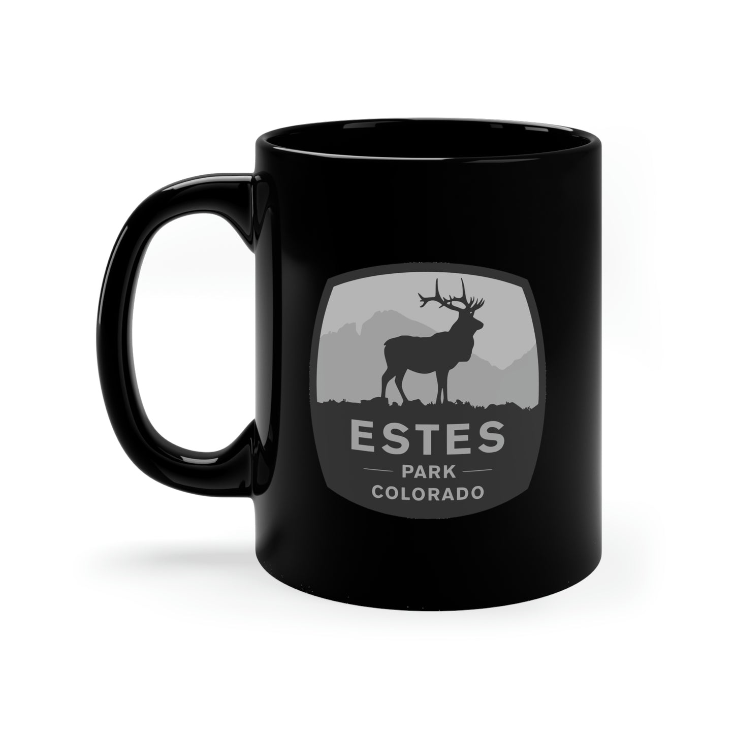 Demo - Estes Park / Clan Sutherland Crest 11oz Black Mug