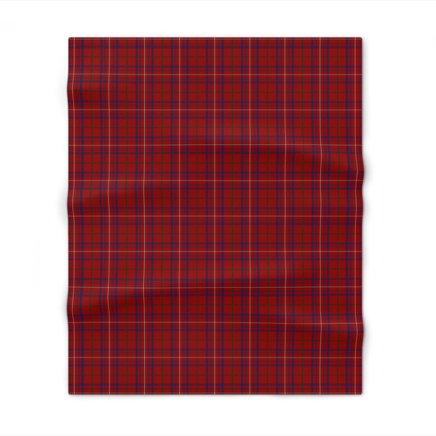 Clan Rose Tartan Throw Blanket