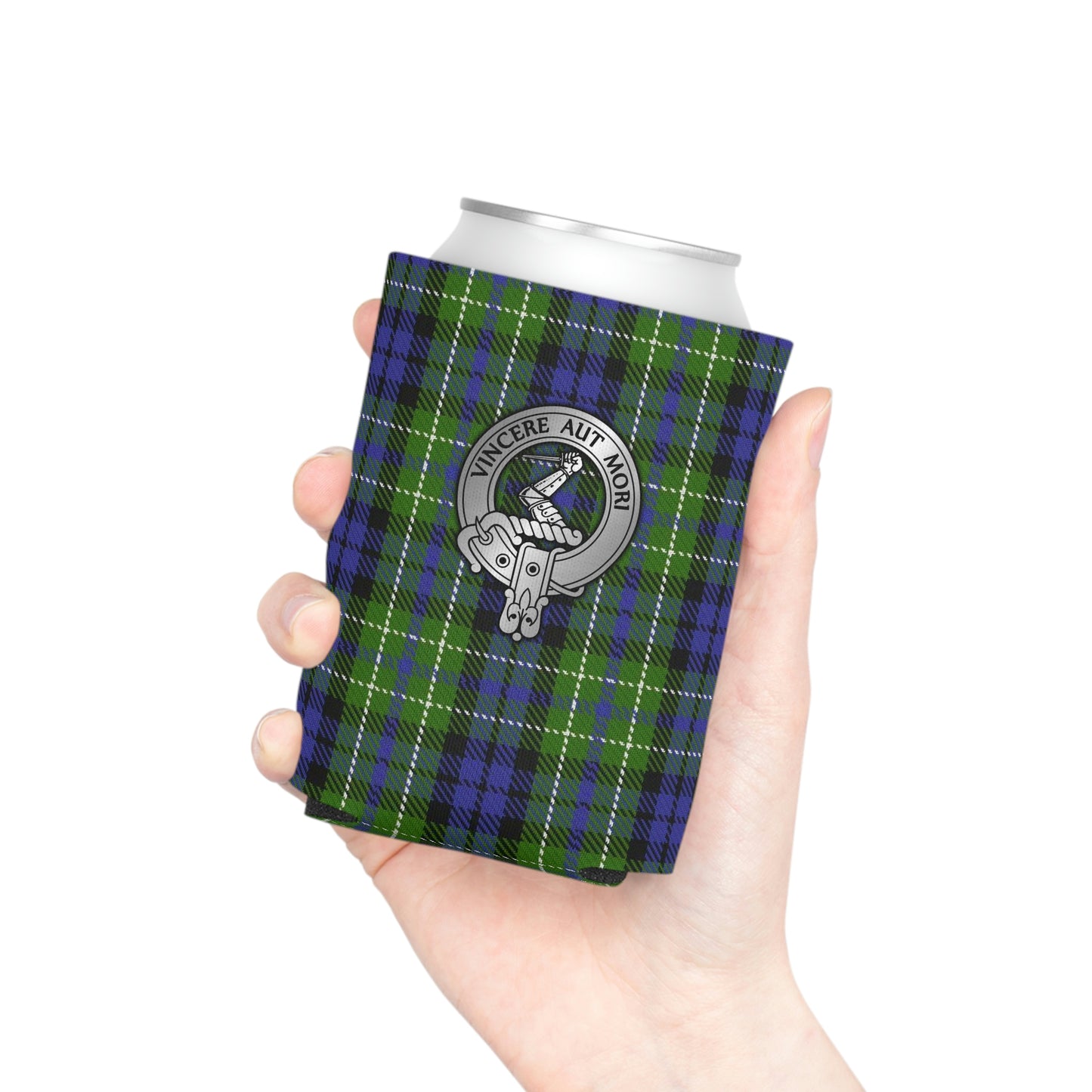 Clan MacNeill of Gigha Crest & Tartan Can Cooler