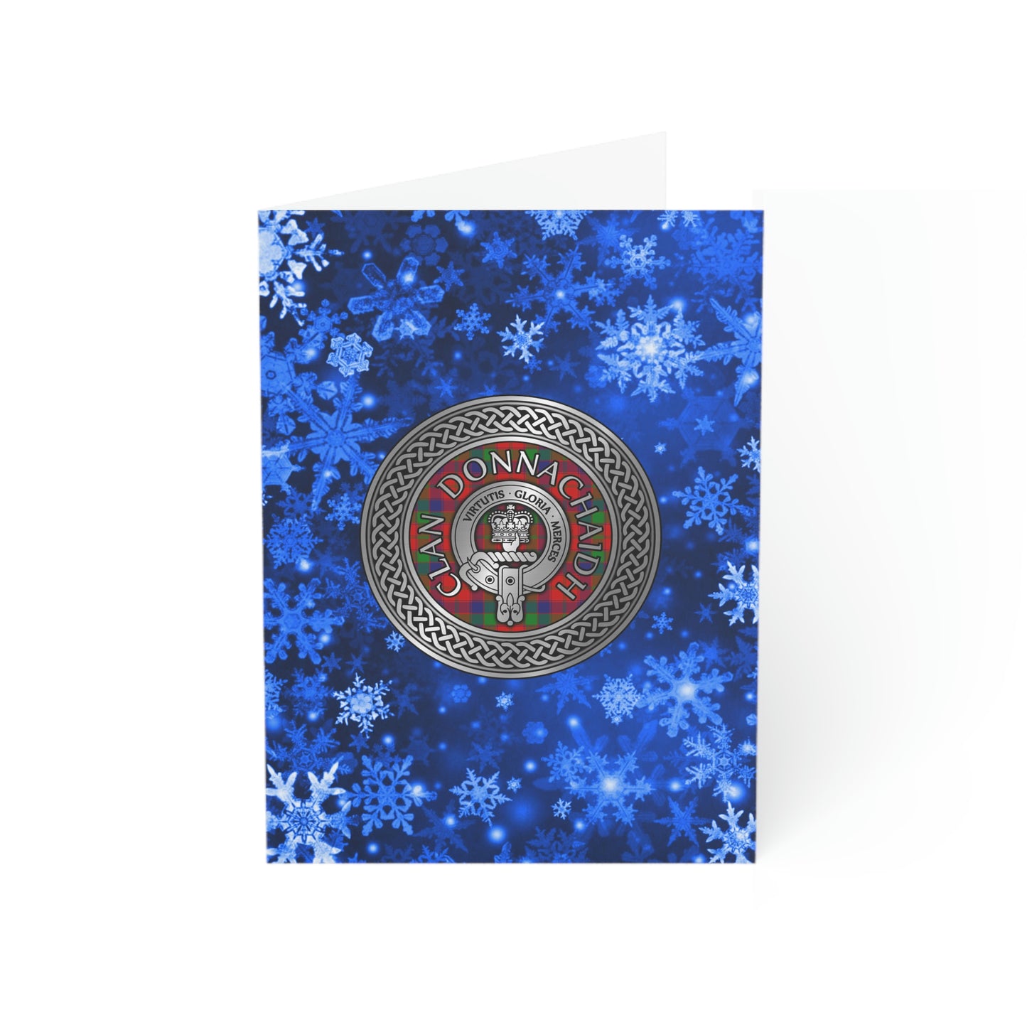 Clan Donnachaidh Crest & Tartan Greeting Cards (1, 10, 30, and 50pcs)