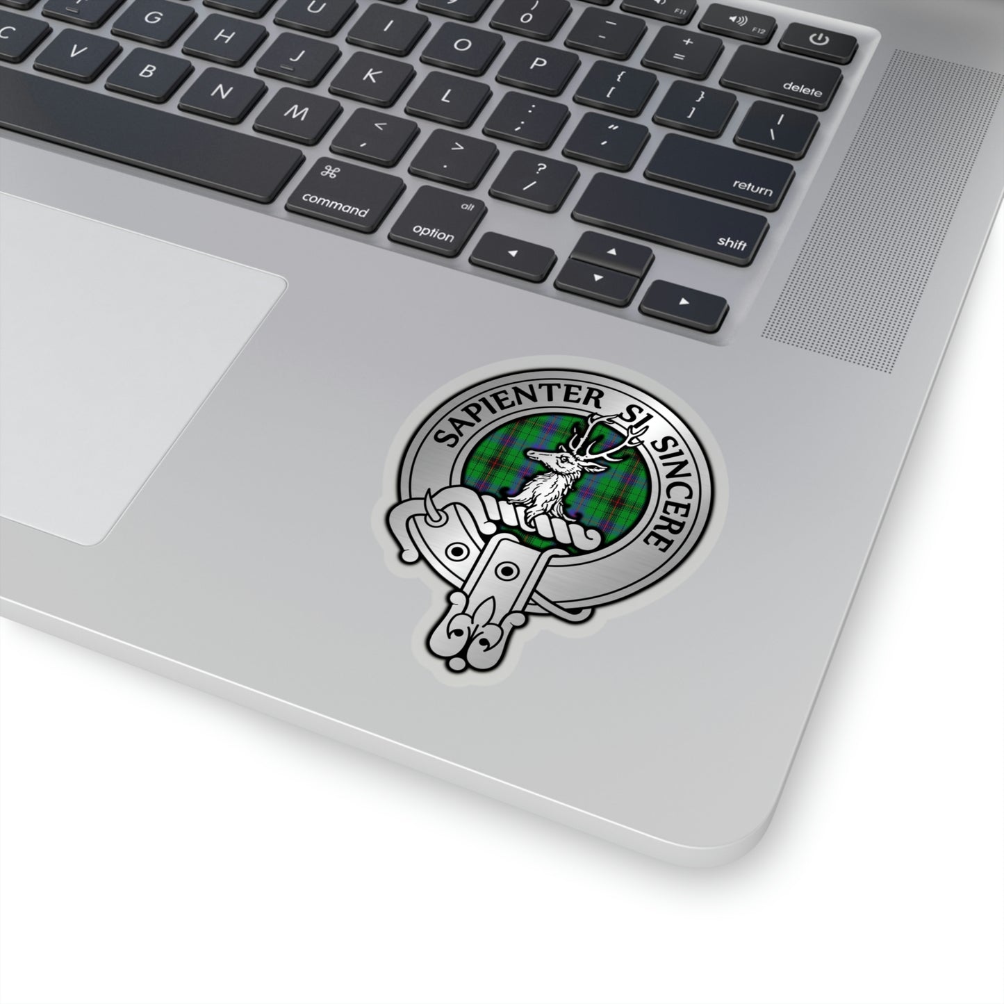 Clan Davidson Crest & Tartan Kiss-Cut Stickers