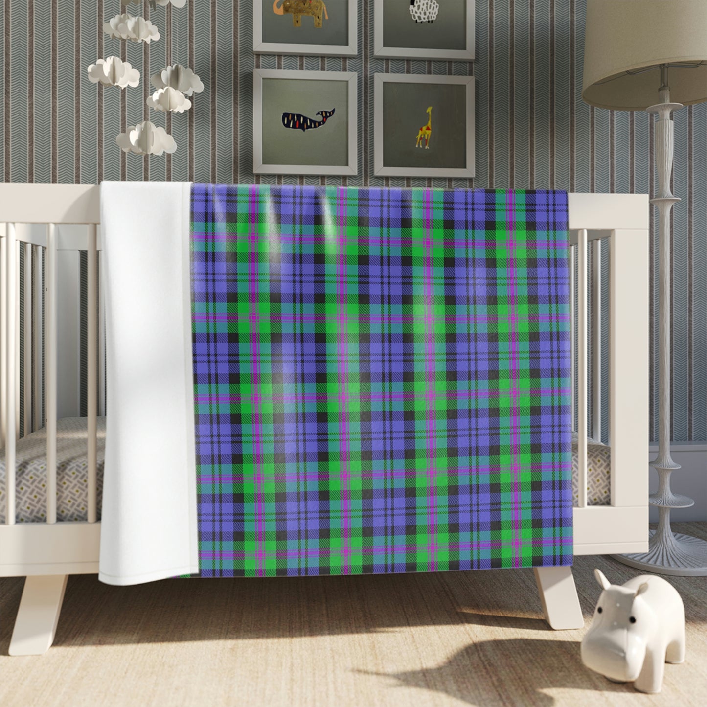 Clan Baird Tartan Throw Blanket