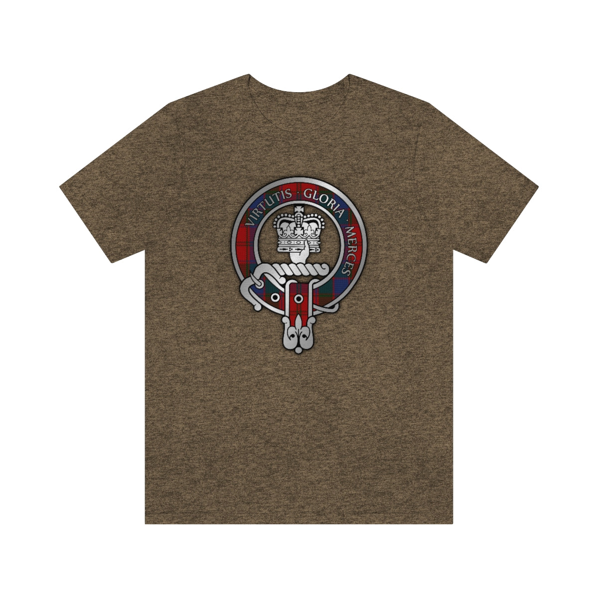 Clan Donnachaidh (Robertson) Tartan Crest T-Shirt