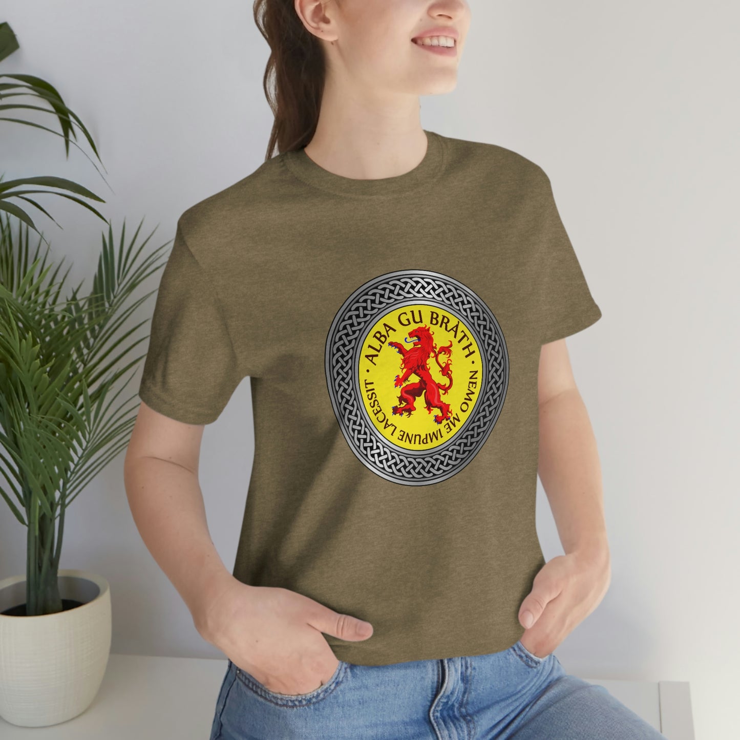 Alba Gu Brath Lion Rampant & Knot T-Shirt