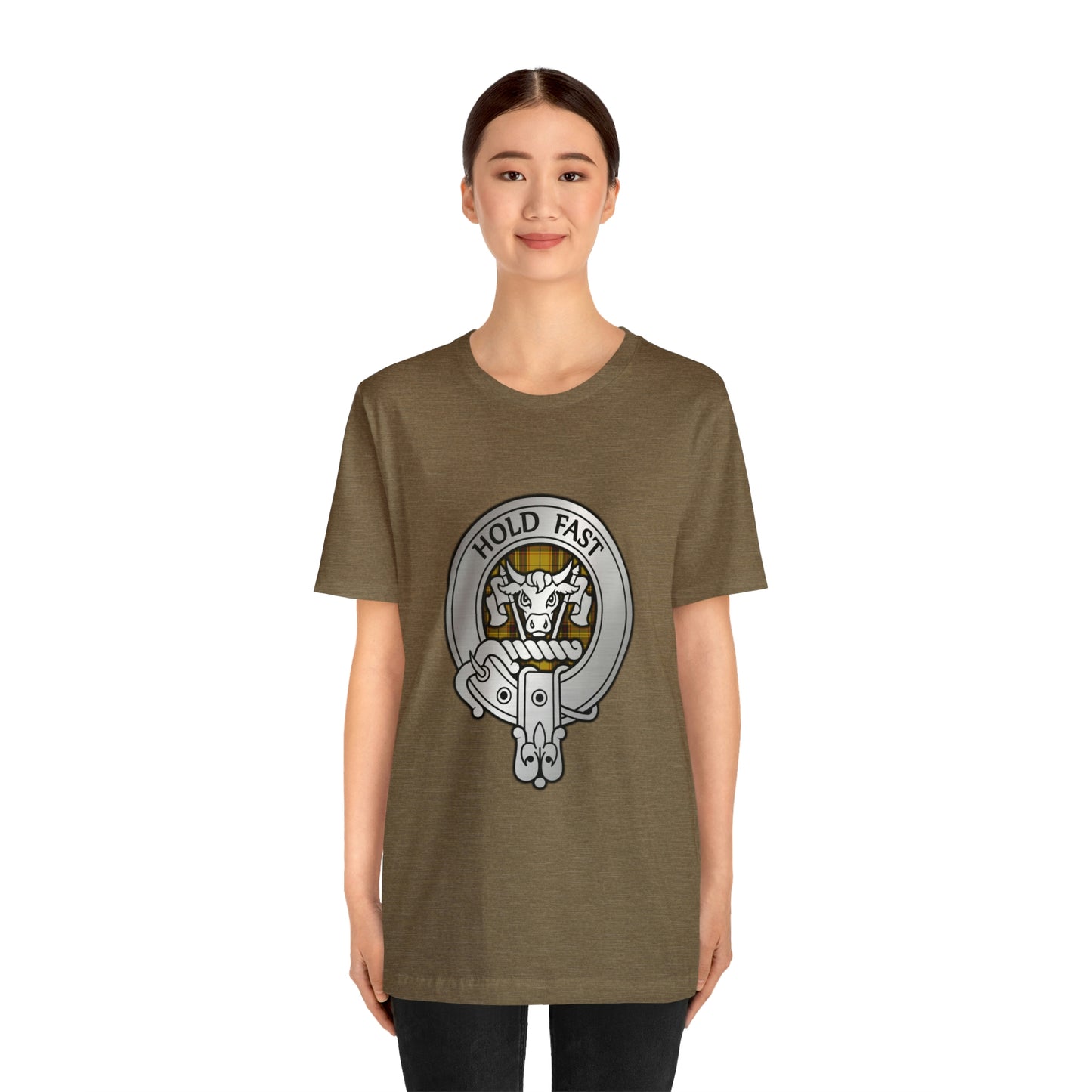 Clan MacLeod Crest & Tartan | Unisex T-Shirt