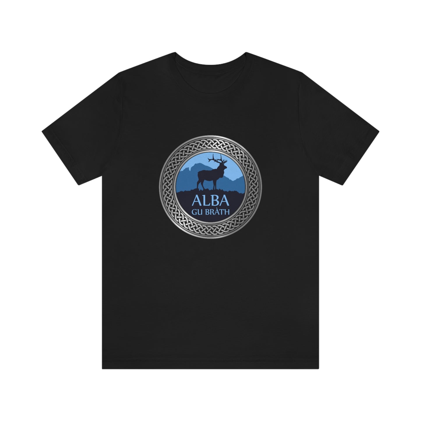 Alba Gu Brath Stag & Knot T-Shirt