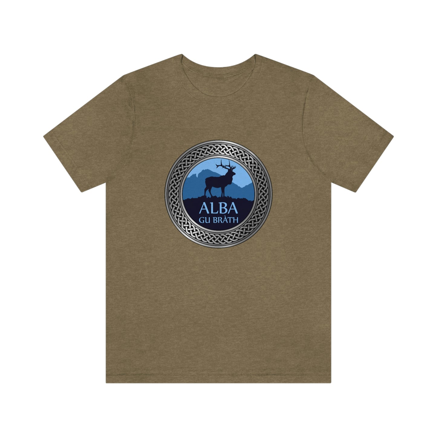 Alba Gu Brath Stag & Knot T-Shirt