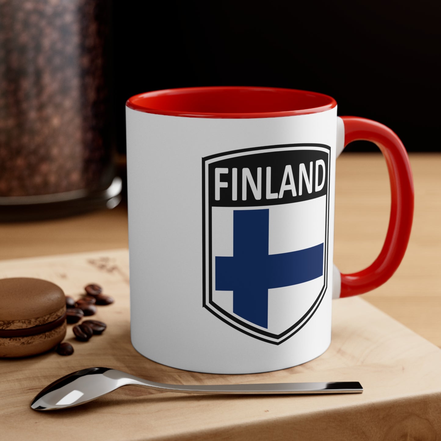 Scandi Nations - Finland | Accent Coffee Mug, 11oz