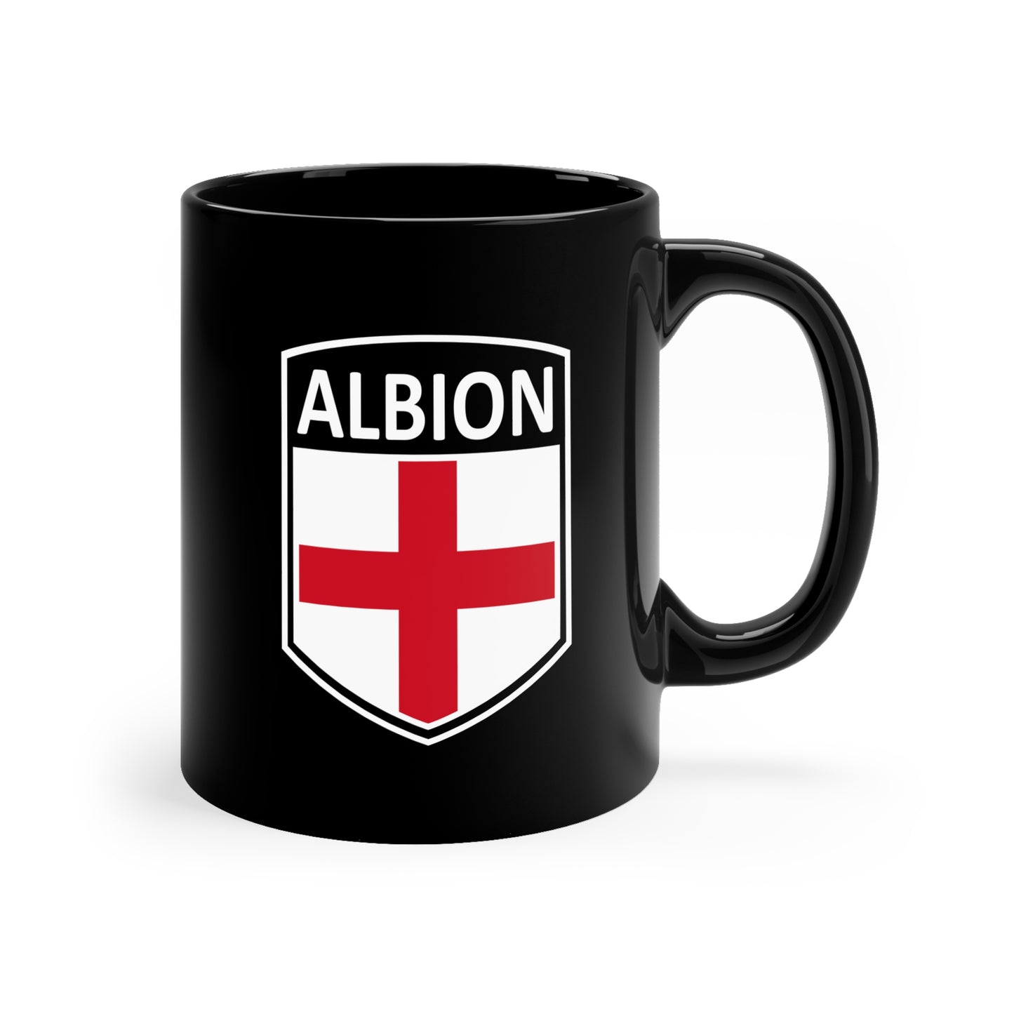 Celtic Nations - Albion 11oz Black Mug