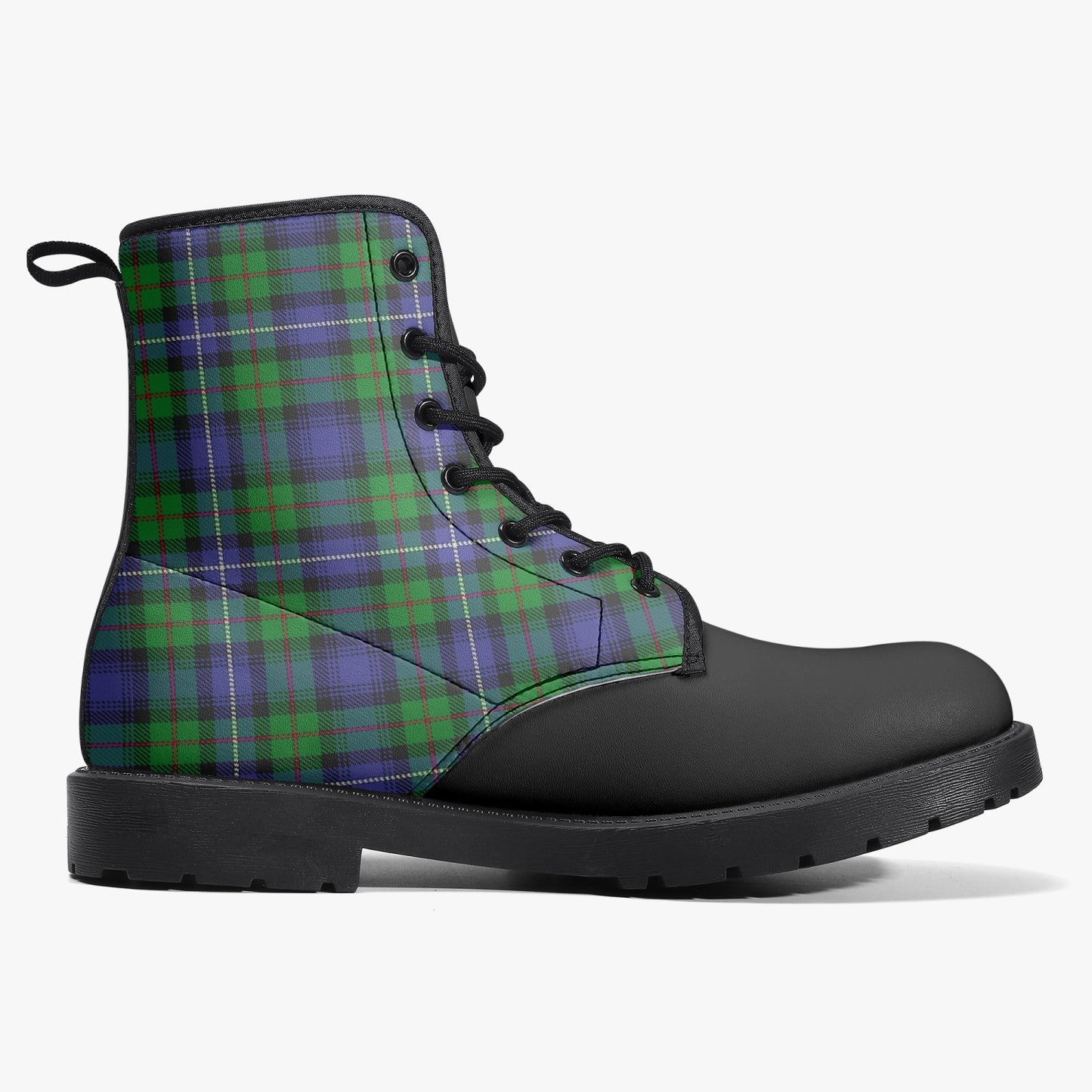 Clan Donnachaidh (Robertson) Crest & Hunting Tartan Boots