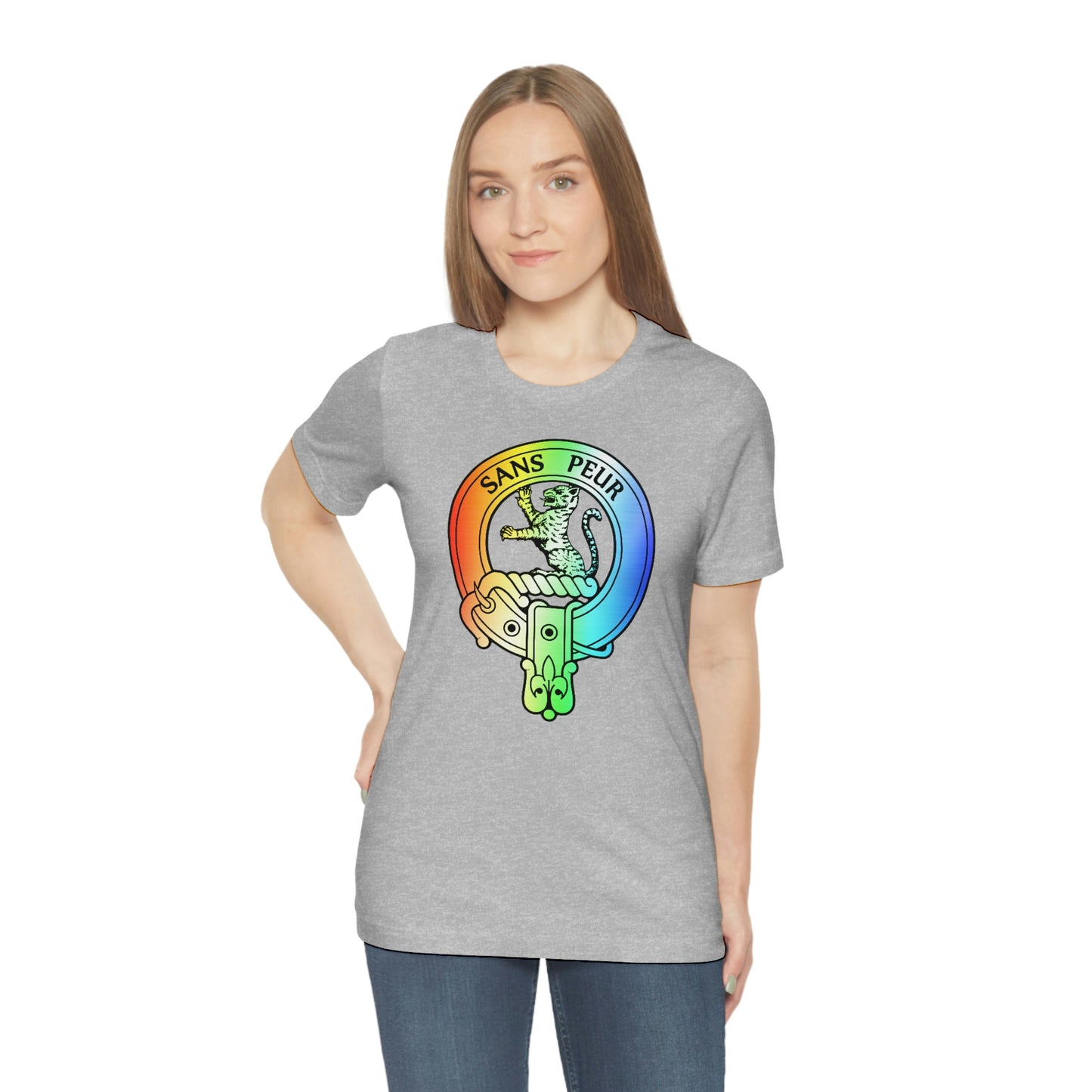 Clan Sutherland Rainbow Crest T-Shirt