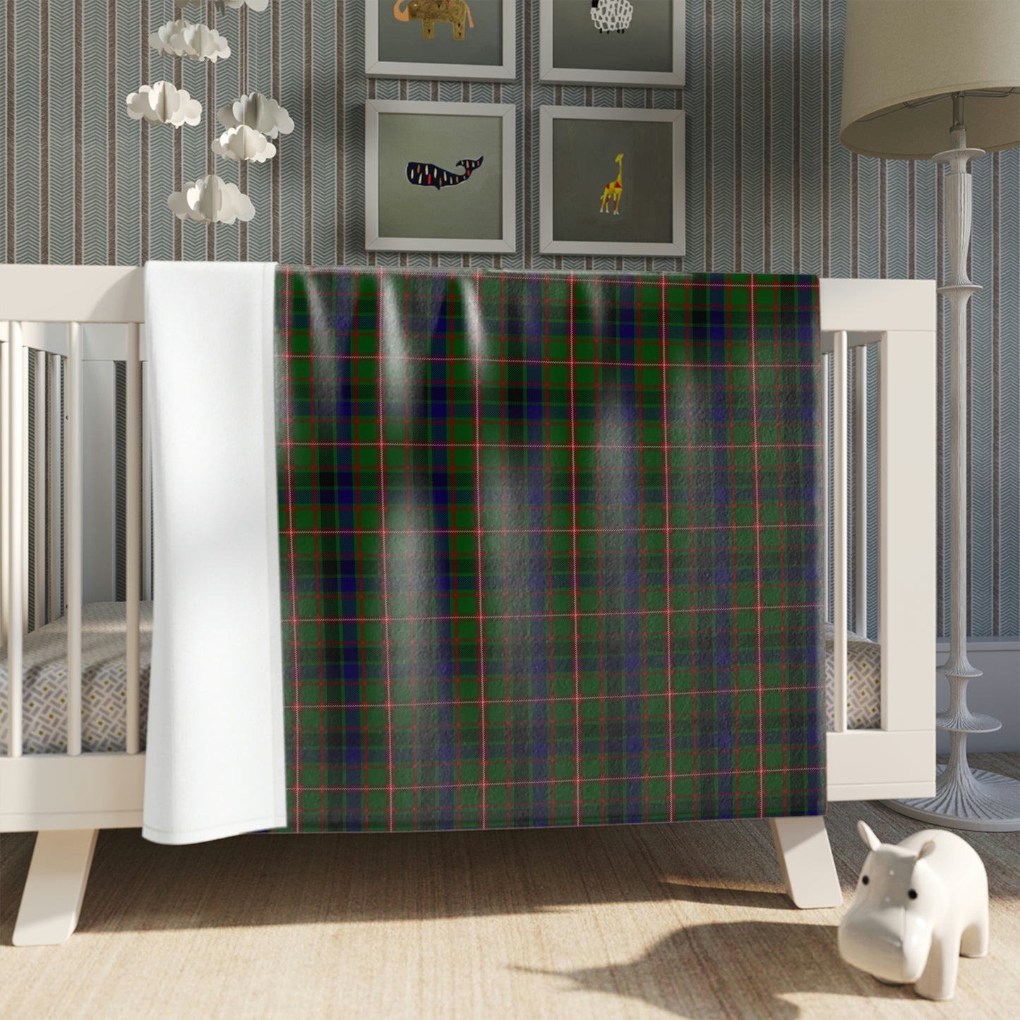 Clan Reid Tartan Throw Blanket