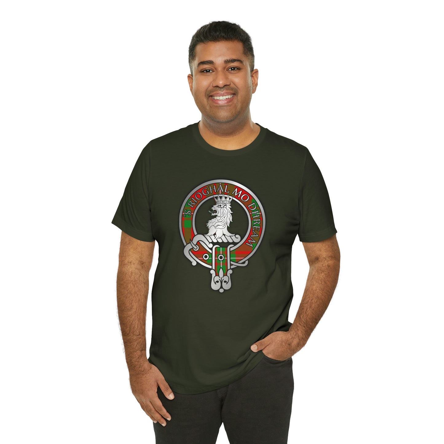 Clan MacGregor Crest & Tartan | Unisex T-Shirt