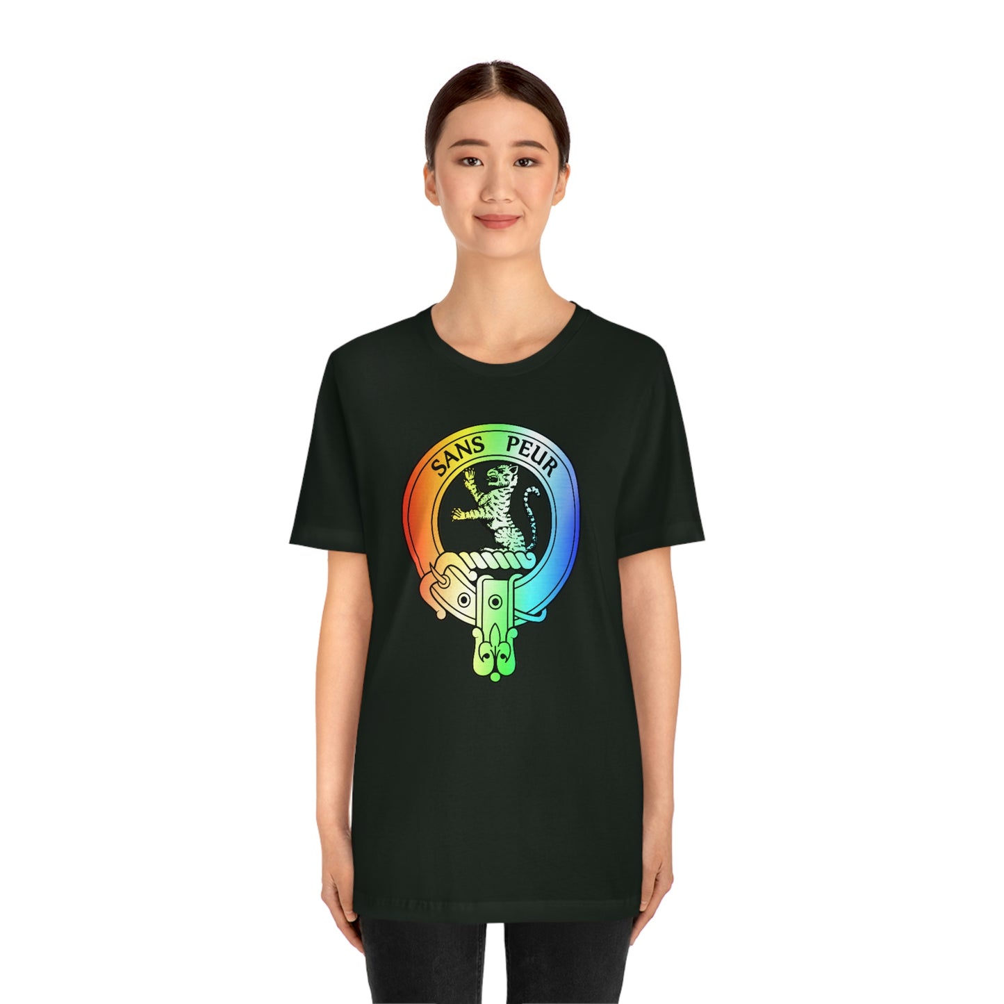 Clan Sutherland Rainbow Crest T-Shirt