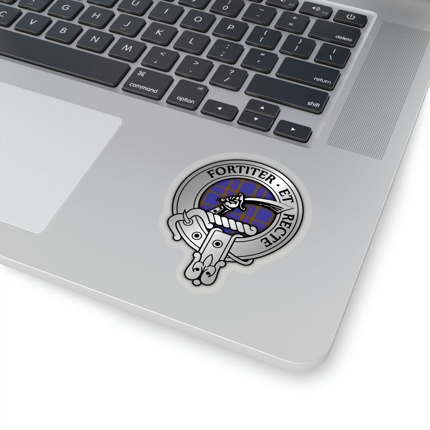 Clan Eliott Crest & Tartan Kiss-Cut Stickers