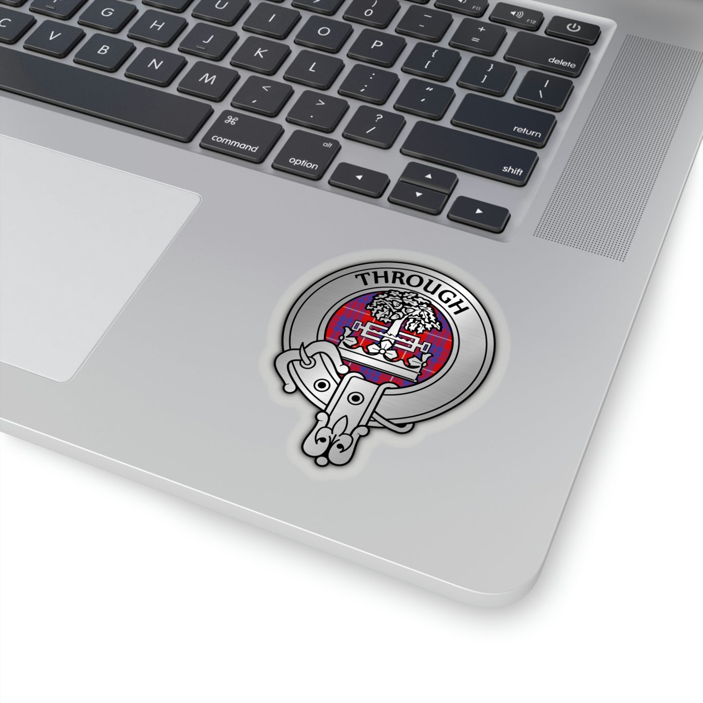 Clan Hamilton Crest & Tartan Kiss-Cut Stickers