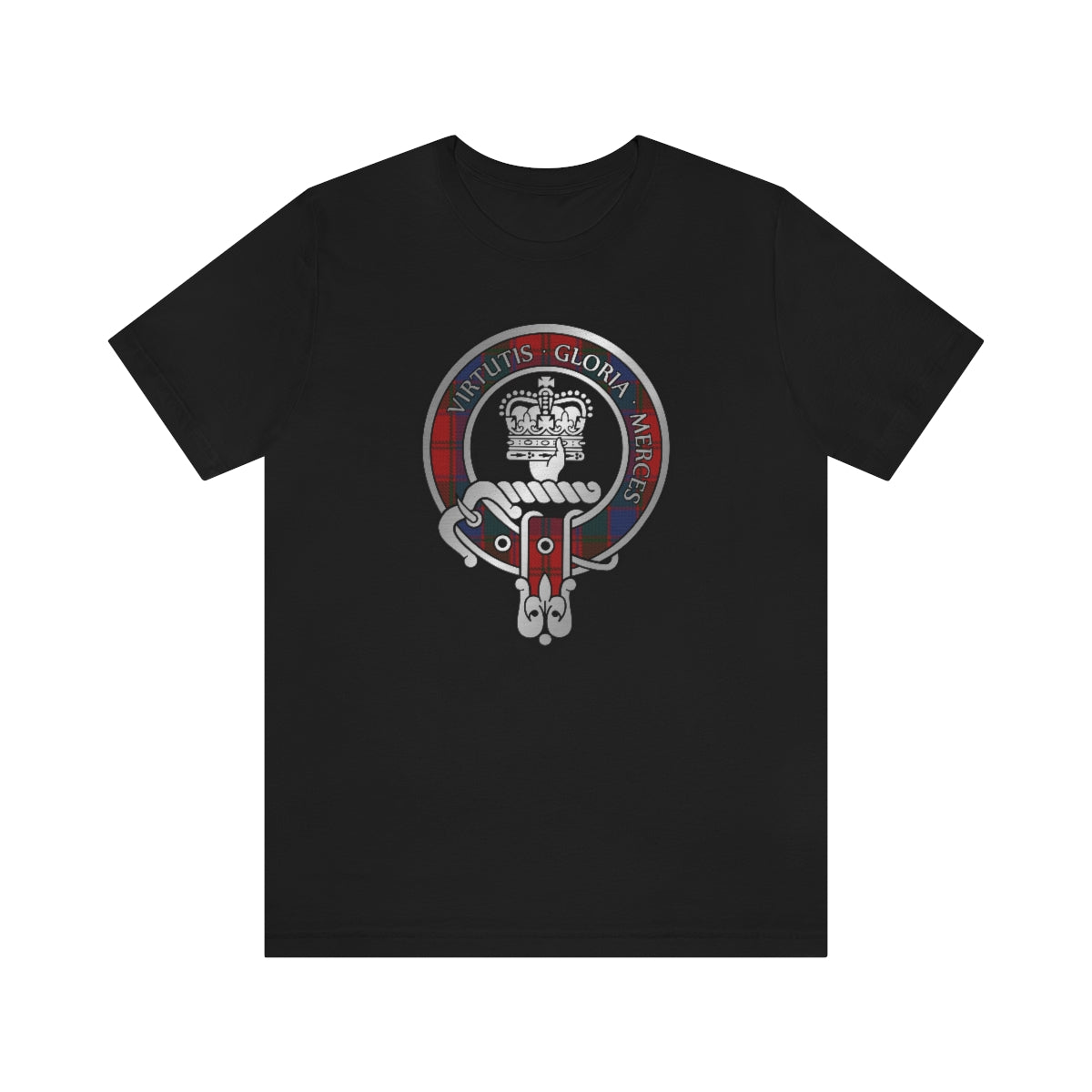 Clan Donnachaidh (Robertson) Tartan Crest T-Shirt