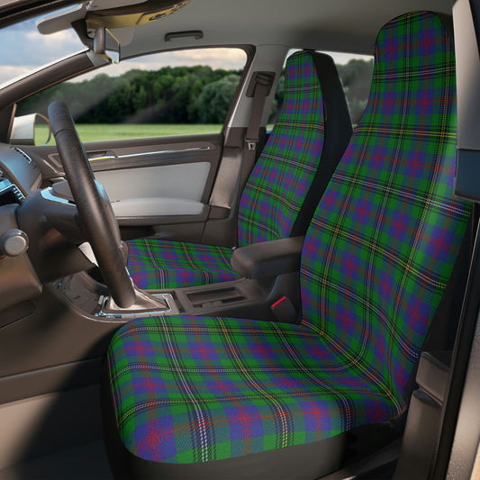 Clan Wood Tartan Car Seat Covers