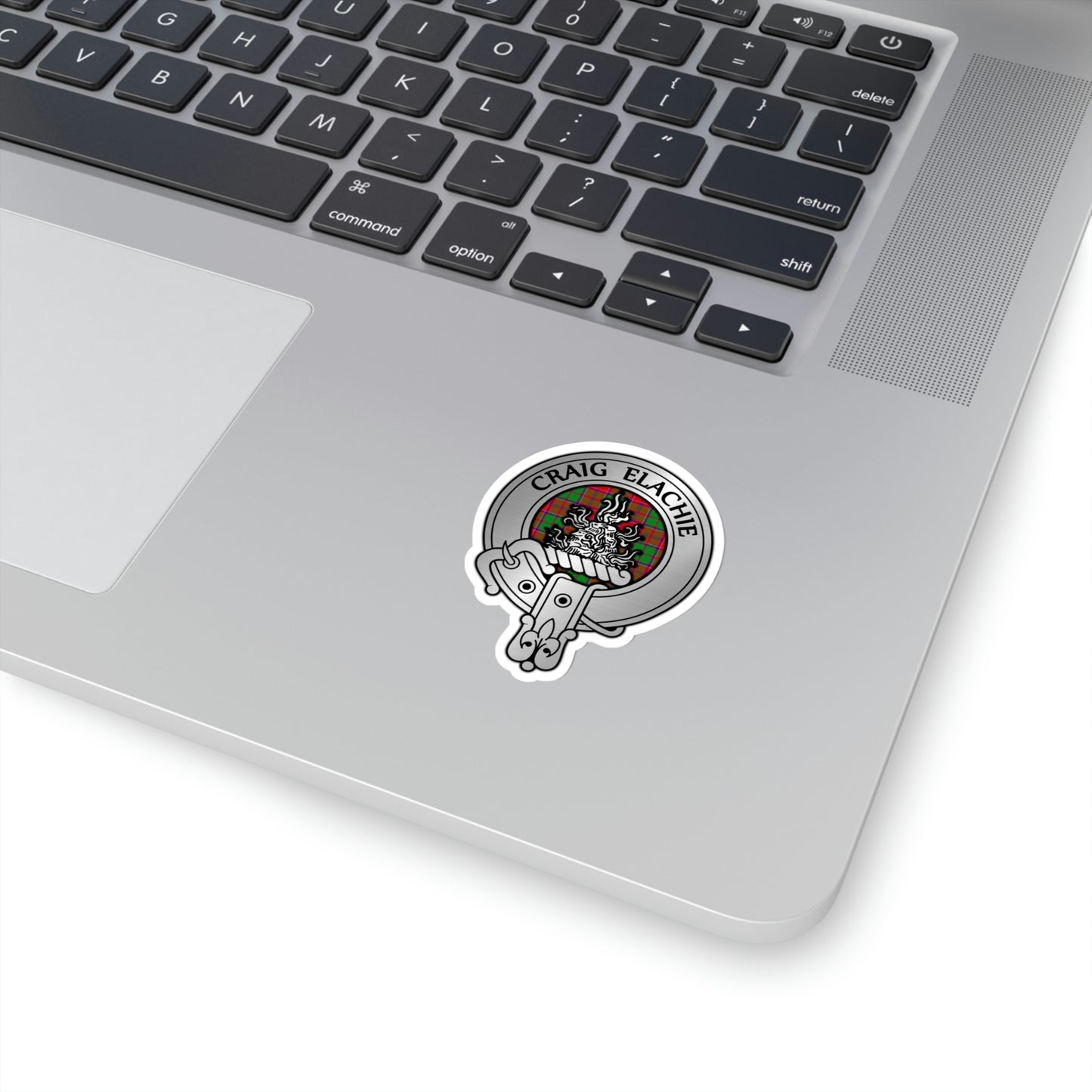 Clan Grant Crest & Tartan Kiss-Cut Stickers