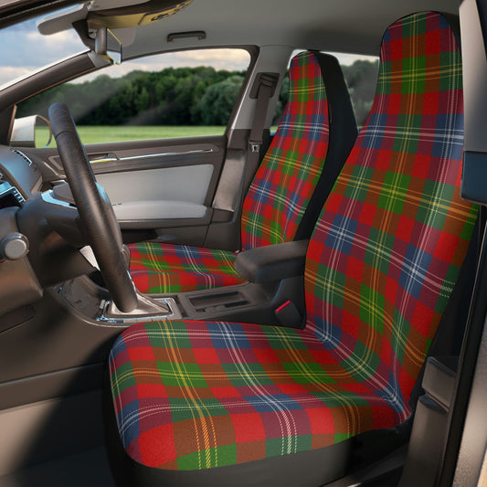 Clan Forrester Tartan Car Seat Covers