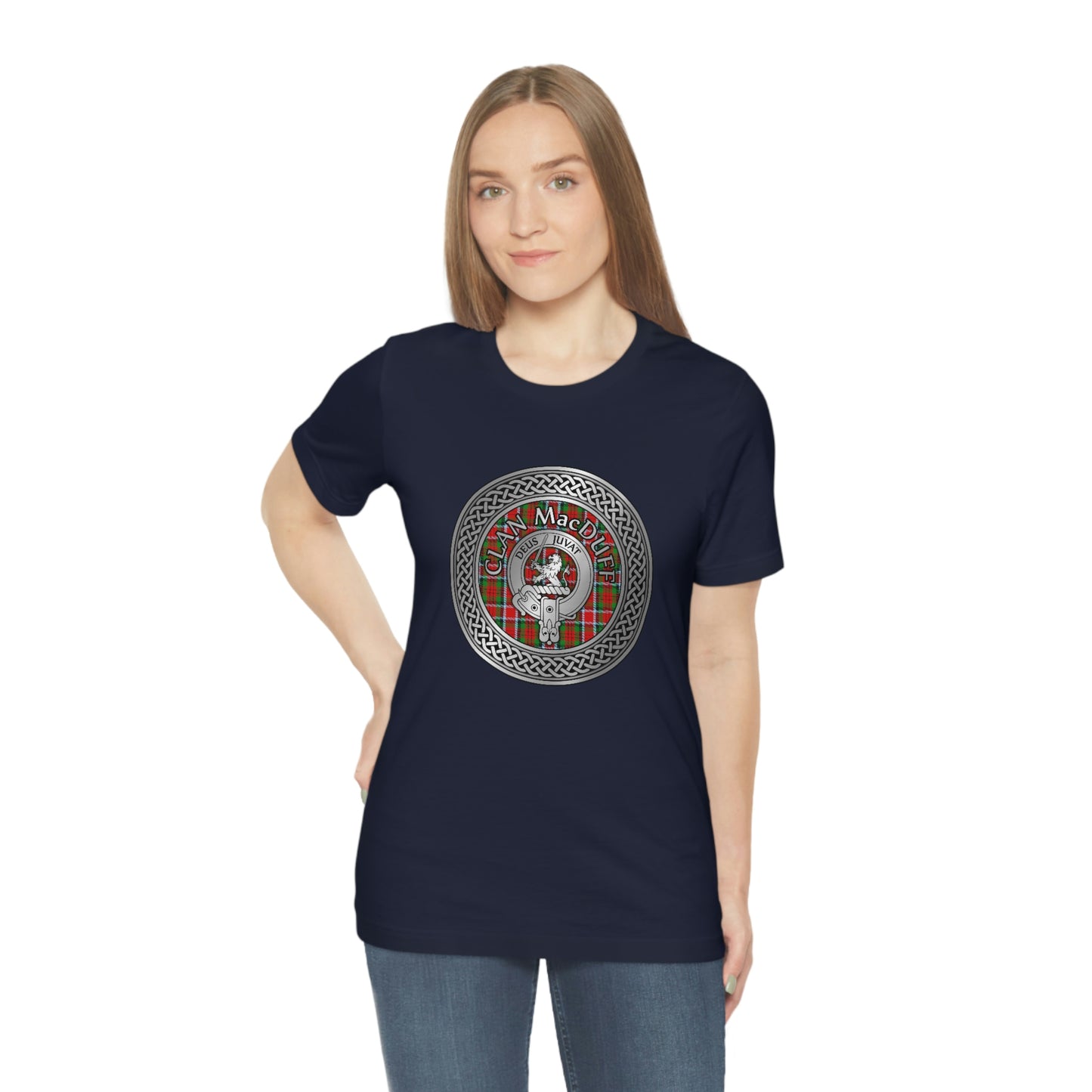 Clan MacDuff Crest & Tartan Knot T-Shirt