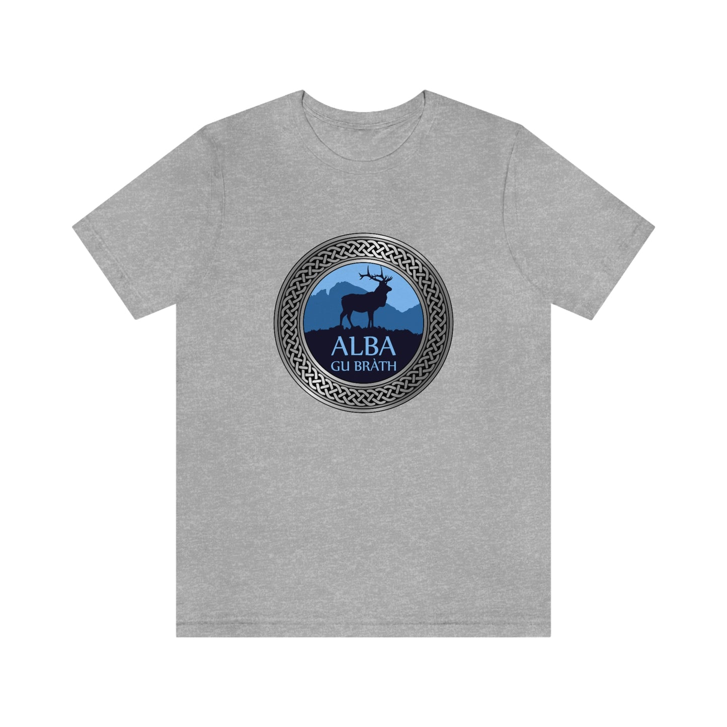 Alba Gu Brath Stag & Knot T-Shirt