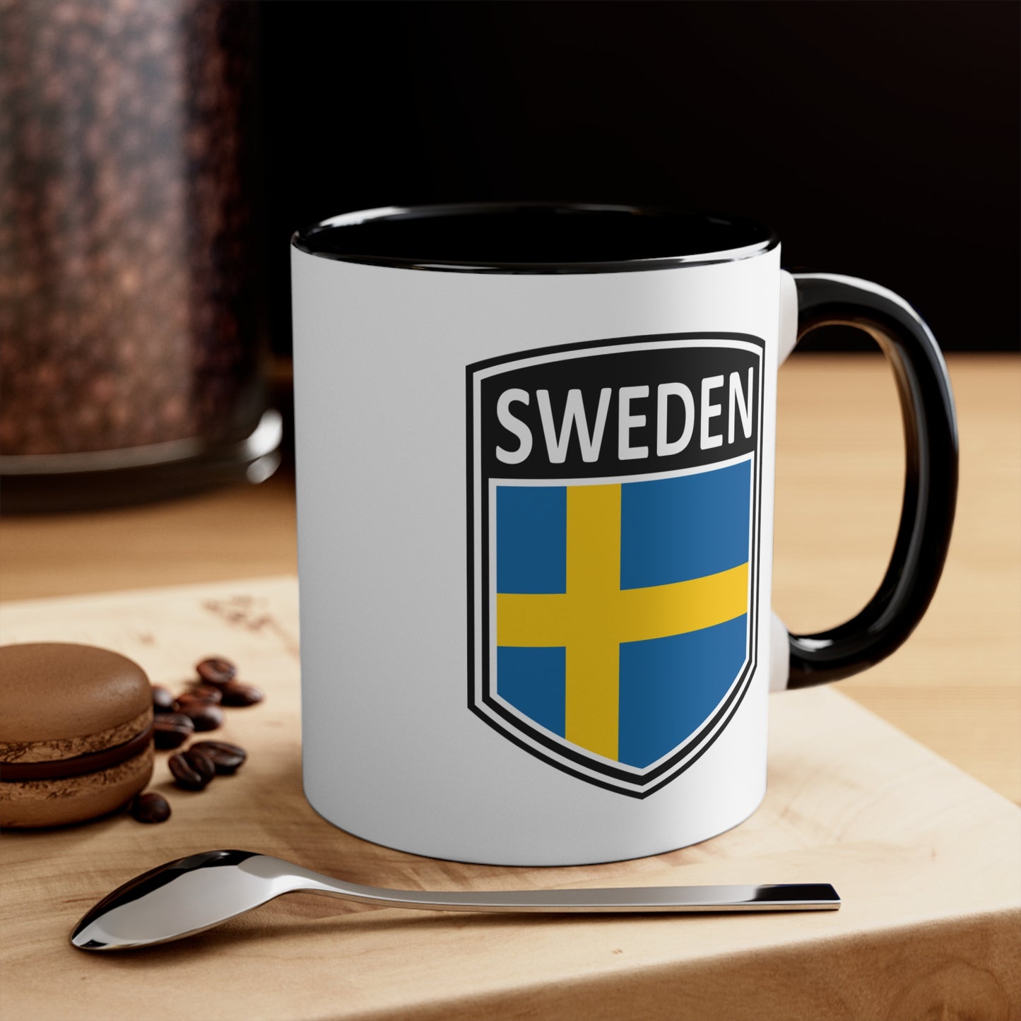 Scandi Nations - Sweden | Accent Coffee Mug, 11oz