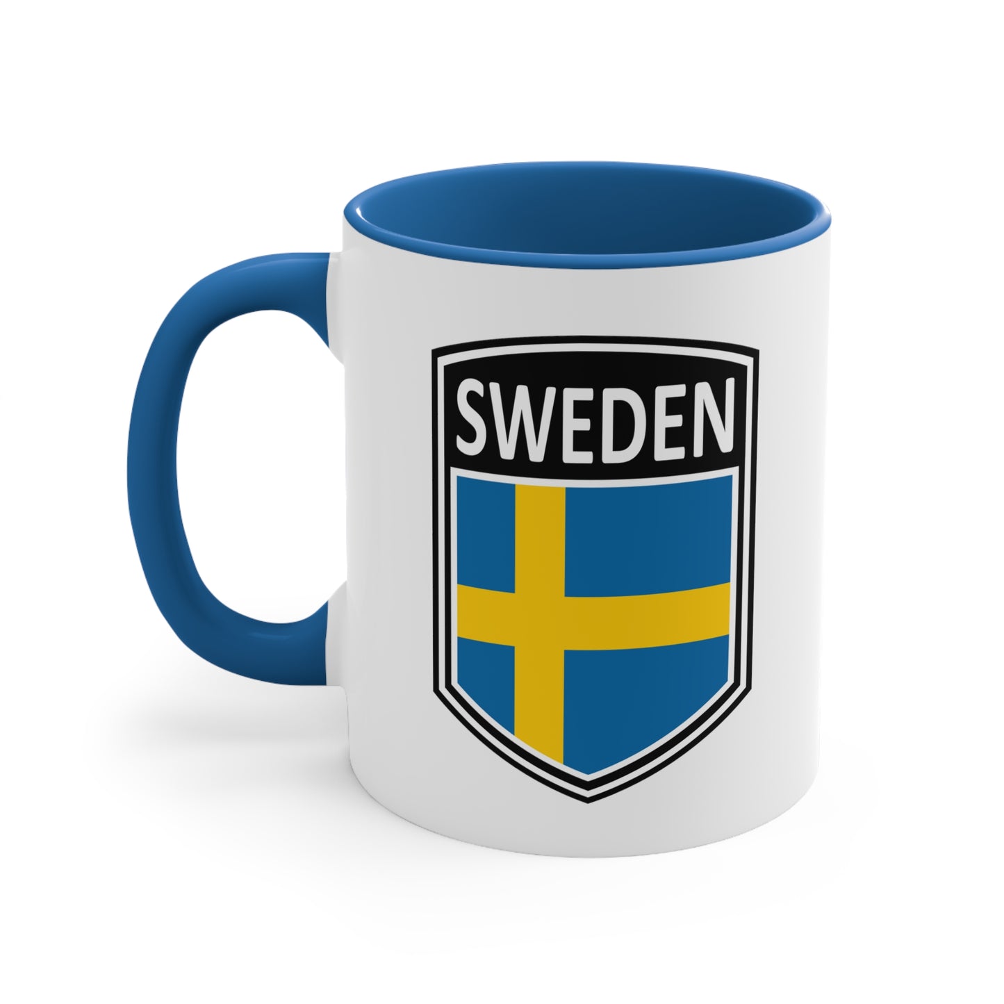 Scandi Nations - Sweden | Accent Coffee Mug, 11oz