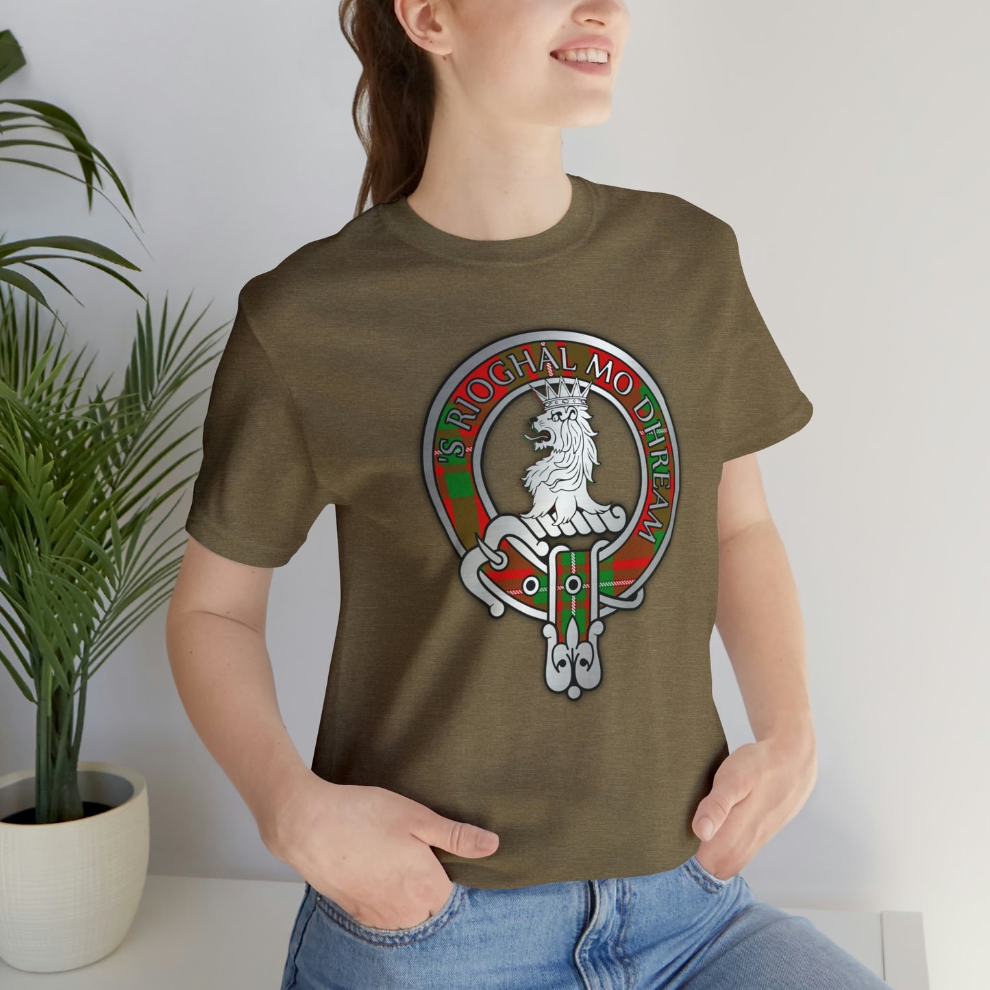 Clan MacGregor Crest & Tartan | Unisex T-Shirt