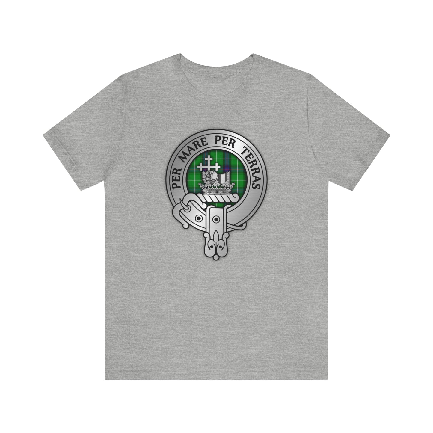 Clan MacDonald Crest & Tartan | Unisex T-Shirt