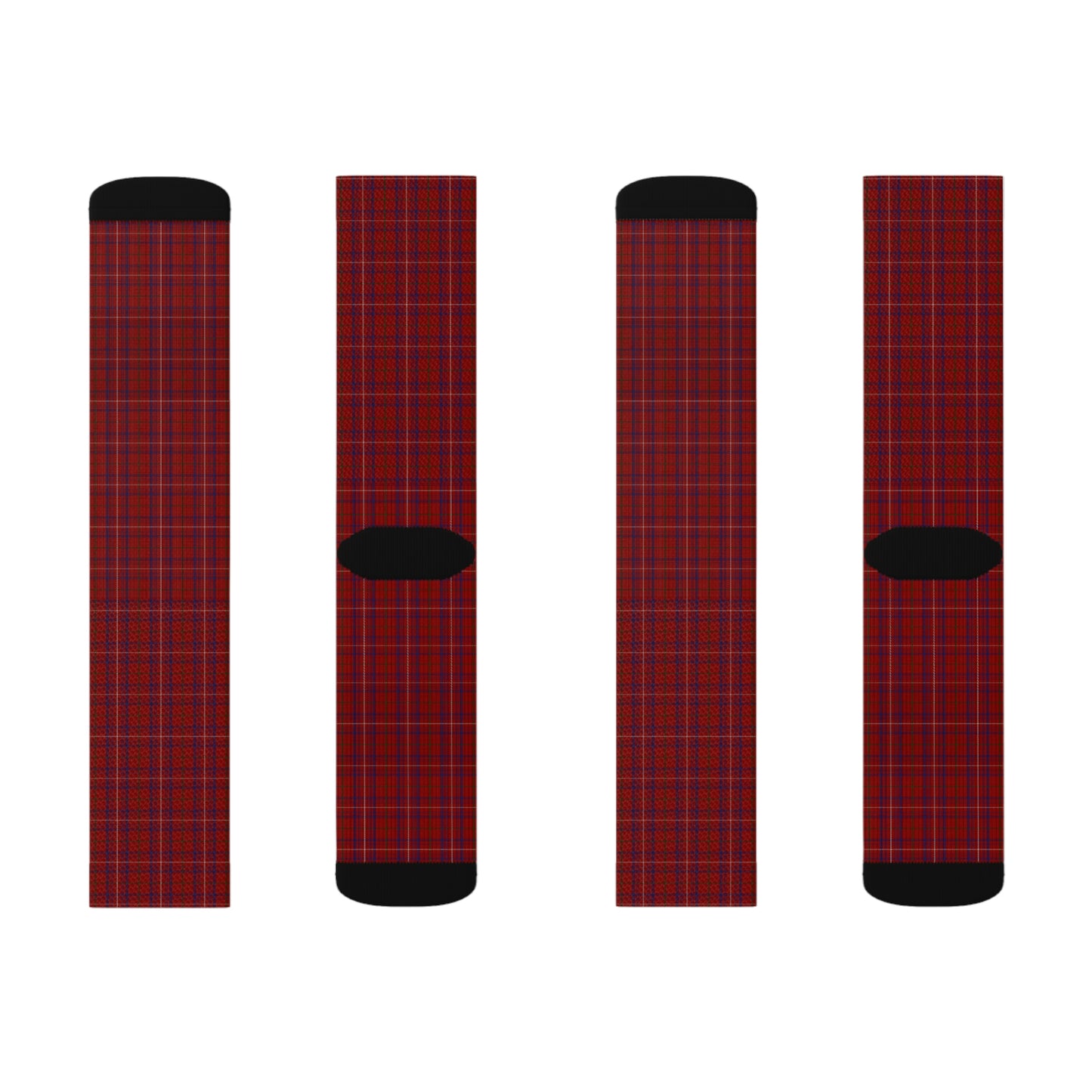 Clan Rose Tartan Socks