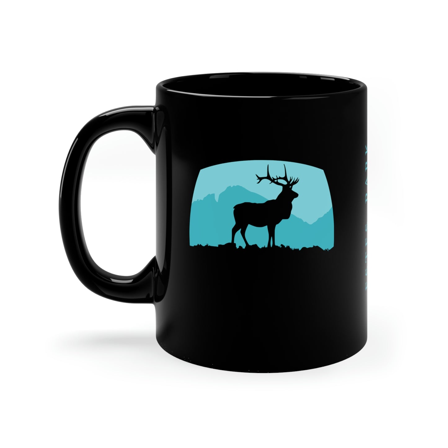 Demo - Estes Park / Alba Gu Brath Crest 11oz Black Mug