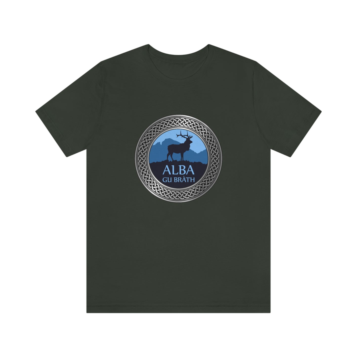 Alba Gu Brath Stag & Knot T-Shirt