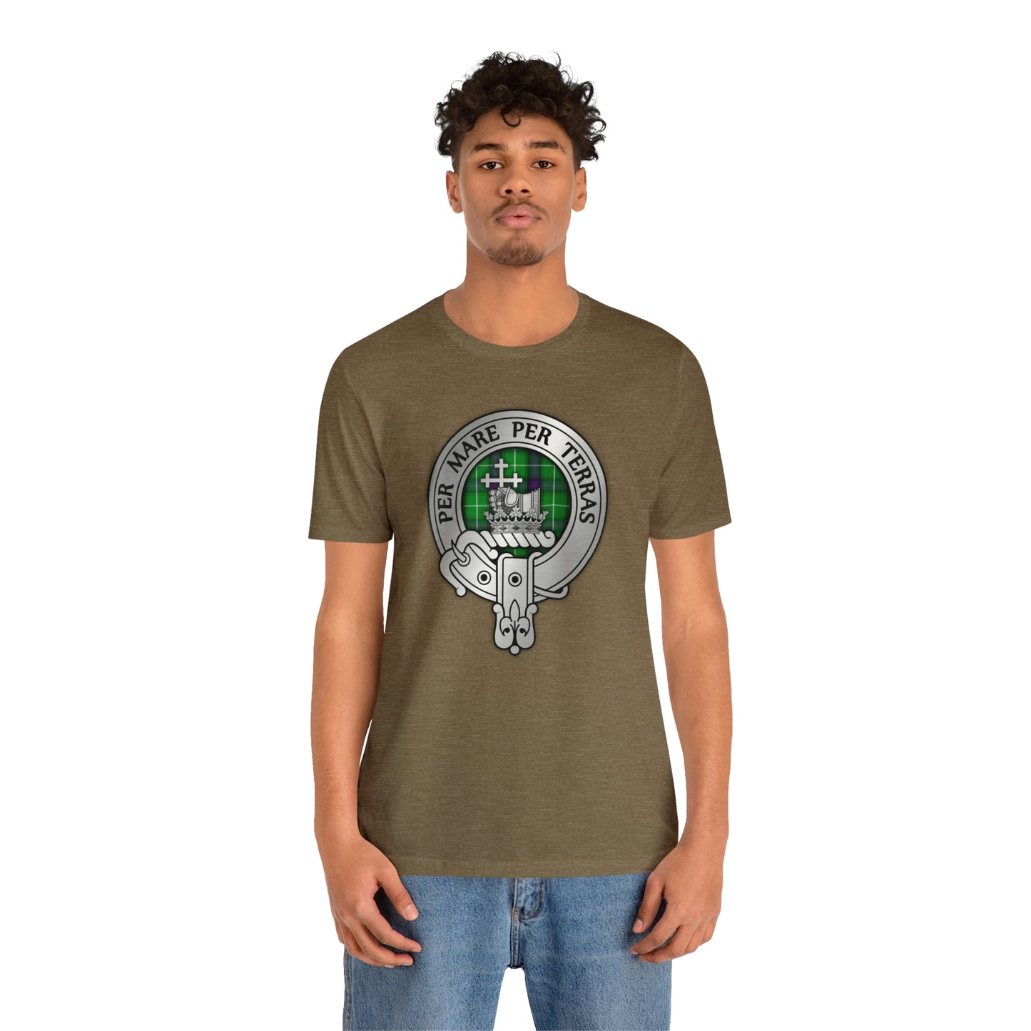 Clan MacDonald Crest & Tartan | Unisex T-Shirt