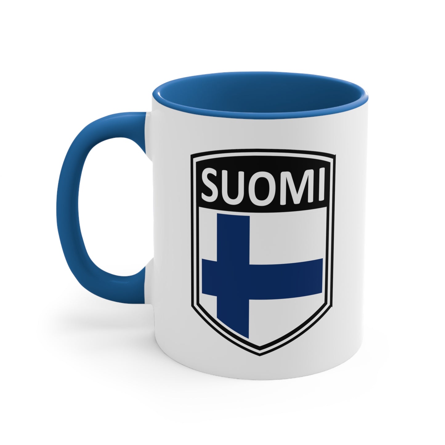 Scandi Nations - Suomi | Accent Coffee Mug, 11oz