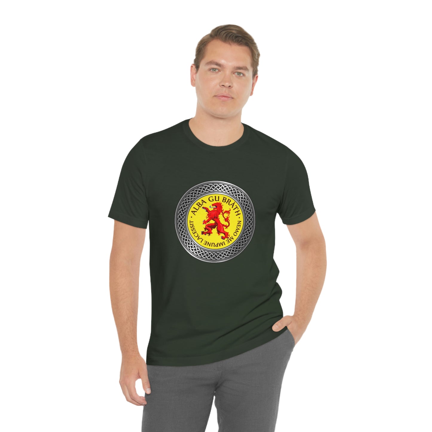 Alba Gu Brath Lion Rampant & Knot T-Shirt