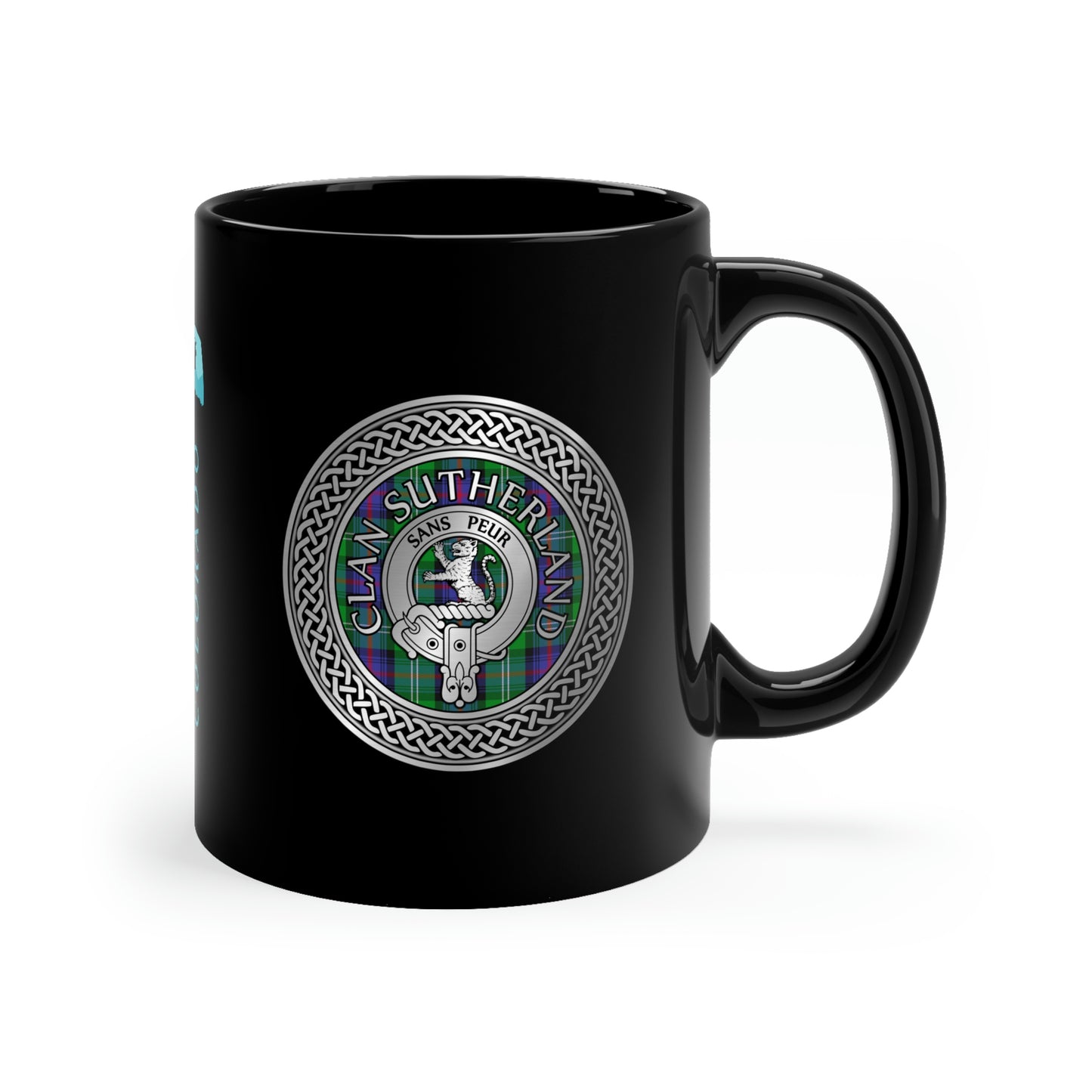 Demo - Estes Park / Clan Sutherland Crest 11oz Black Mug