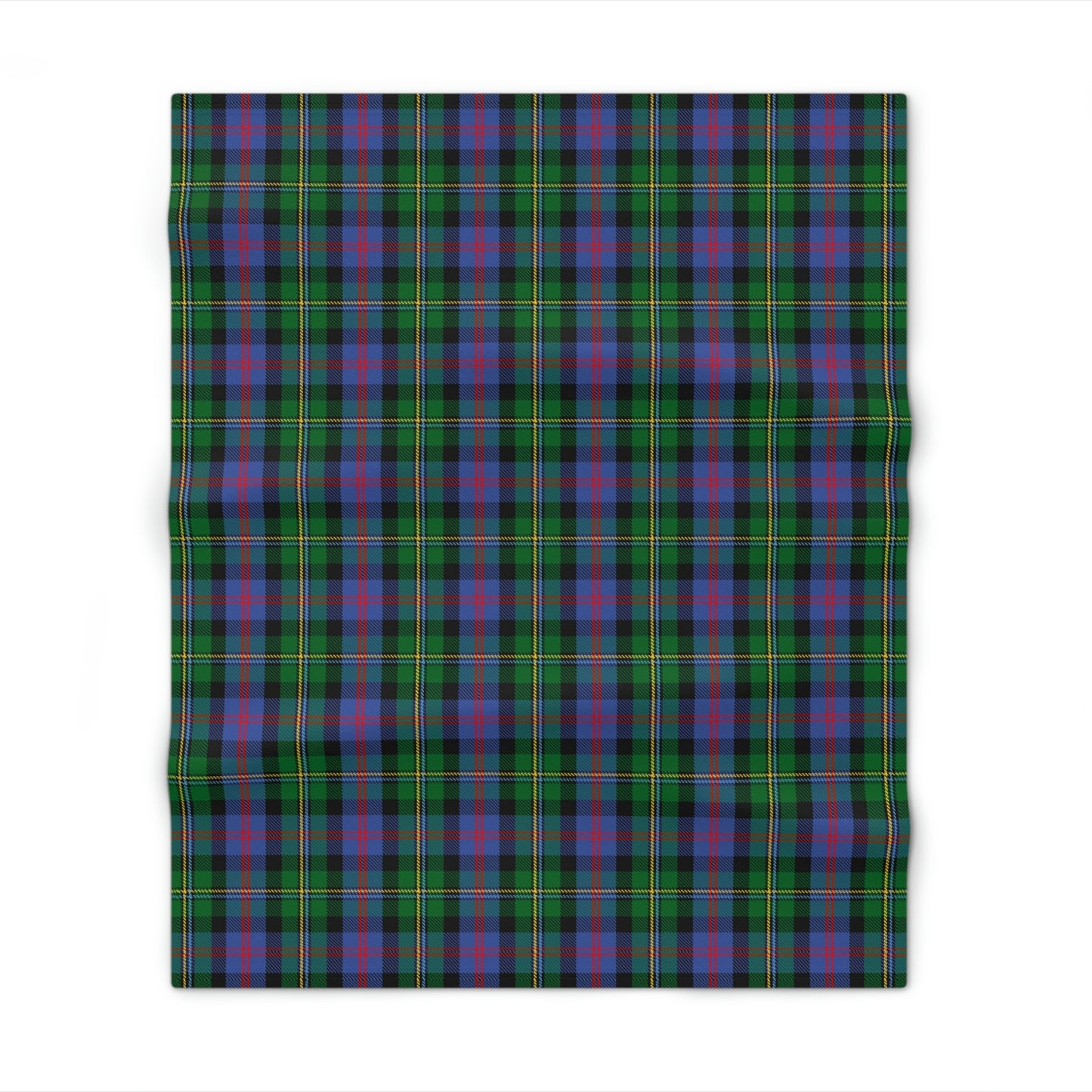 Clan Malcolm Tartan Throw Blanket