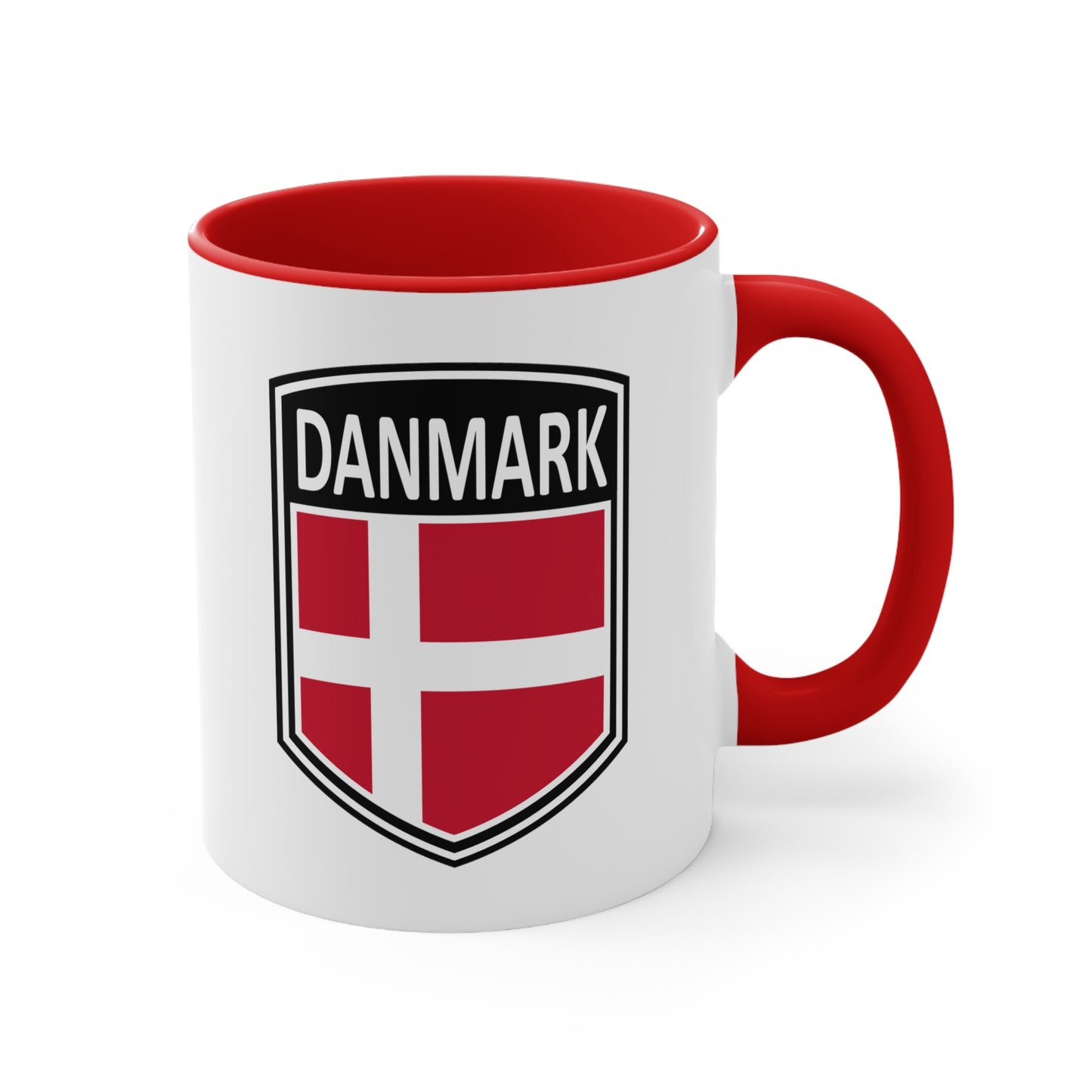 Scandi Nations - Danmark | Accent Coffee Mug, 11oz