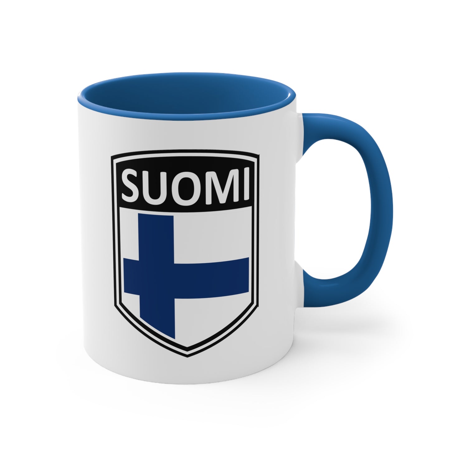 Scandi Nations - Suomi | Accent Coffee Mug, 11oz