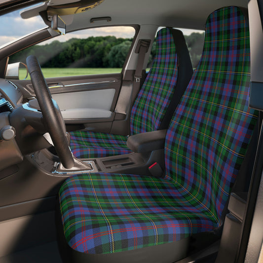 Clan Malcolm Tartan Car Seat Covers